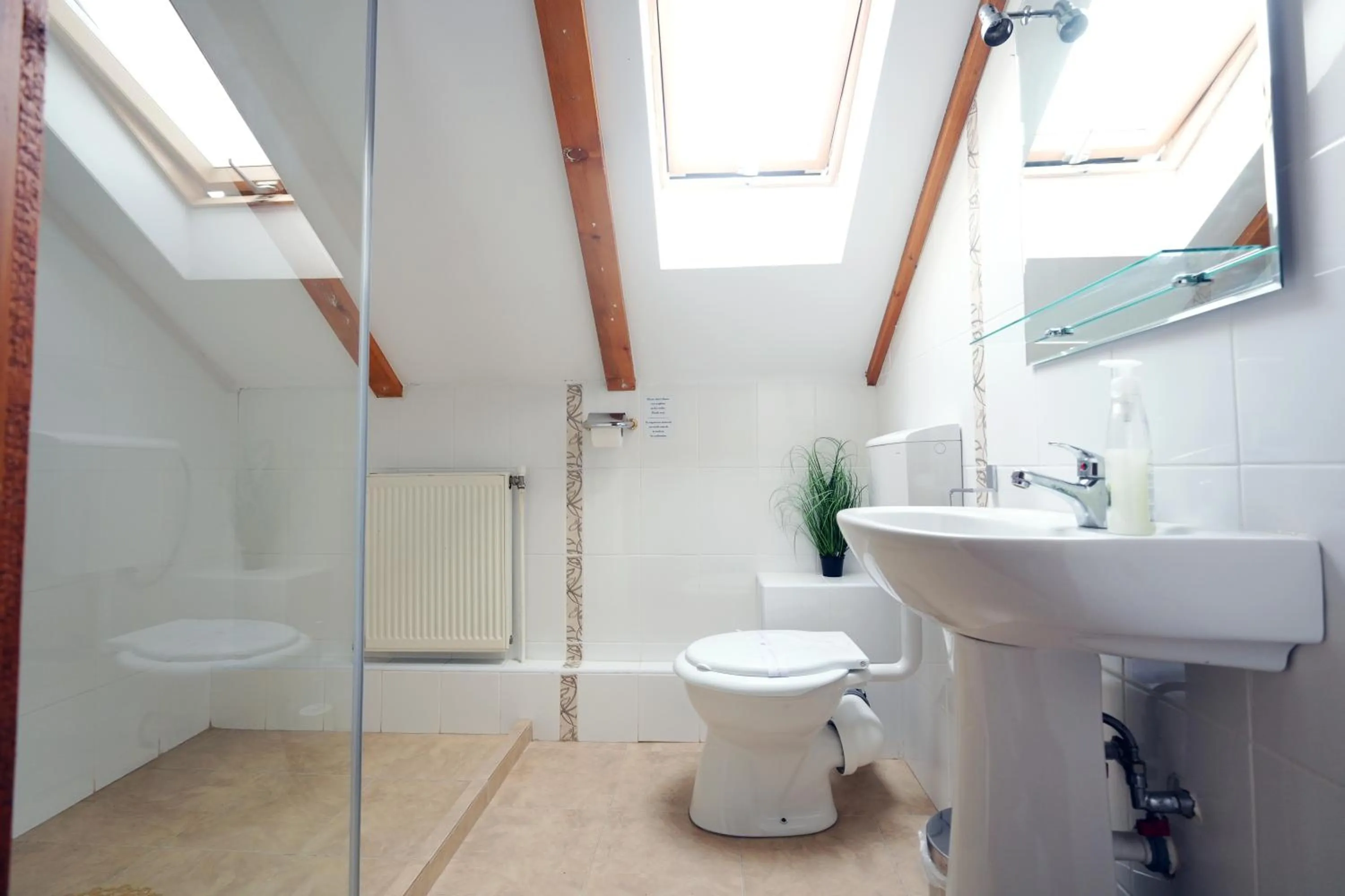 Shower in Gasthof Sara