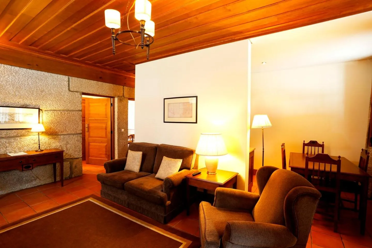 Decorative detail in Parador Casa Da Insua