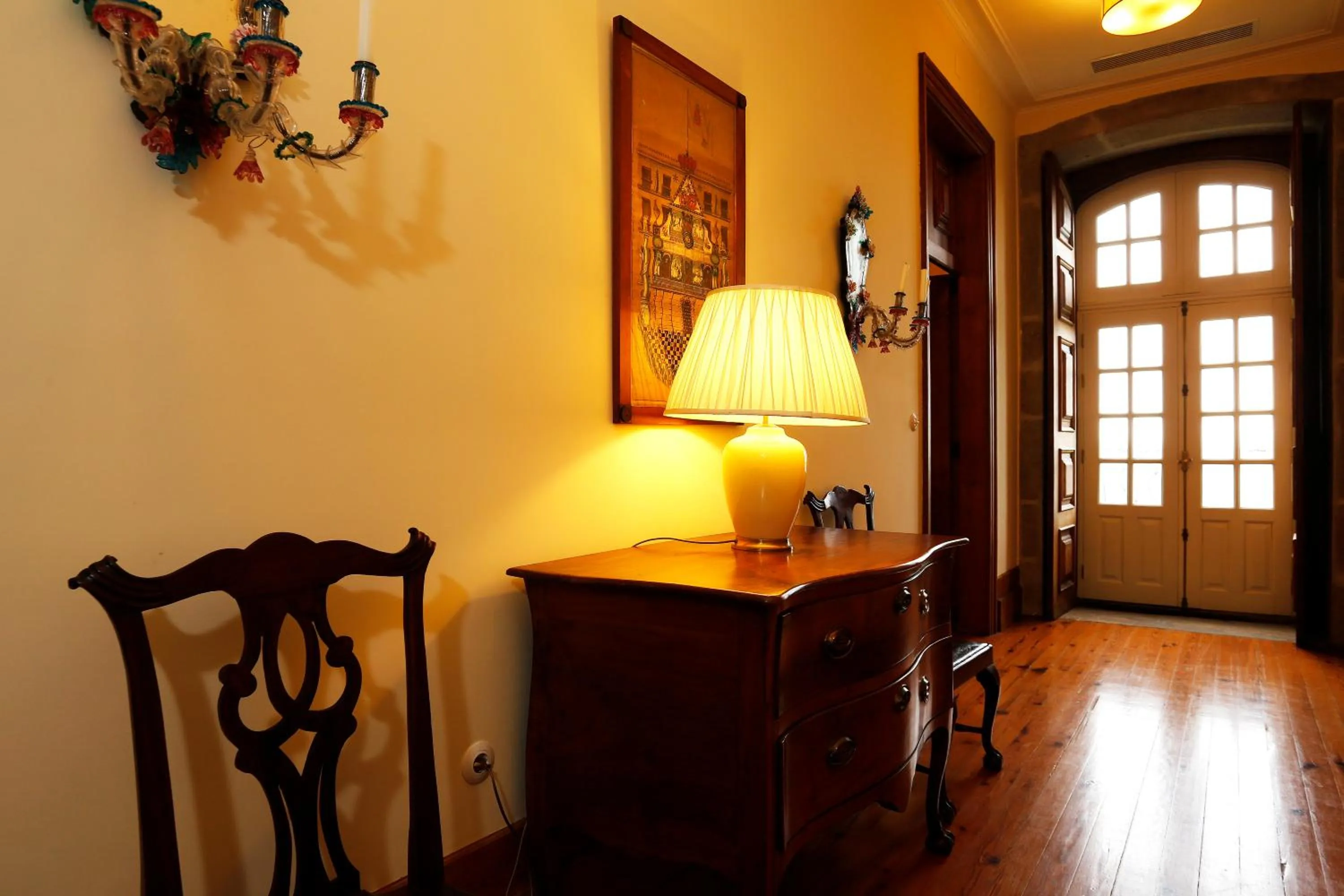 Decorative detail in Parador Casa Da Insua