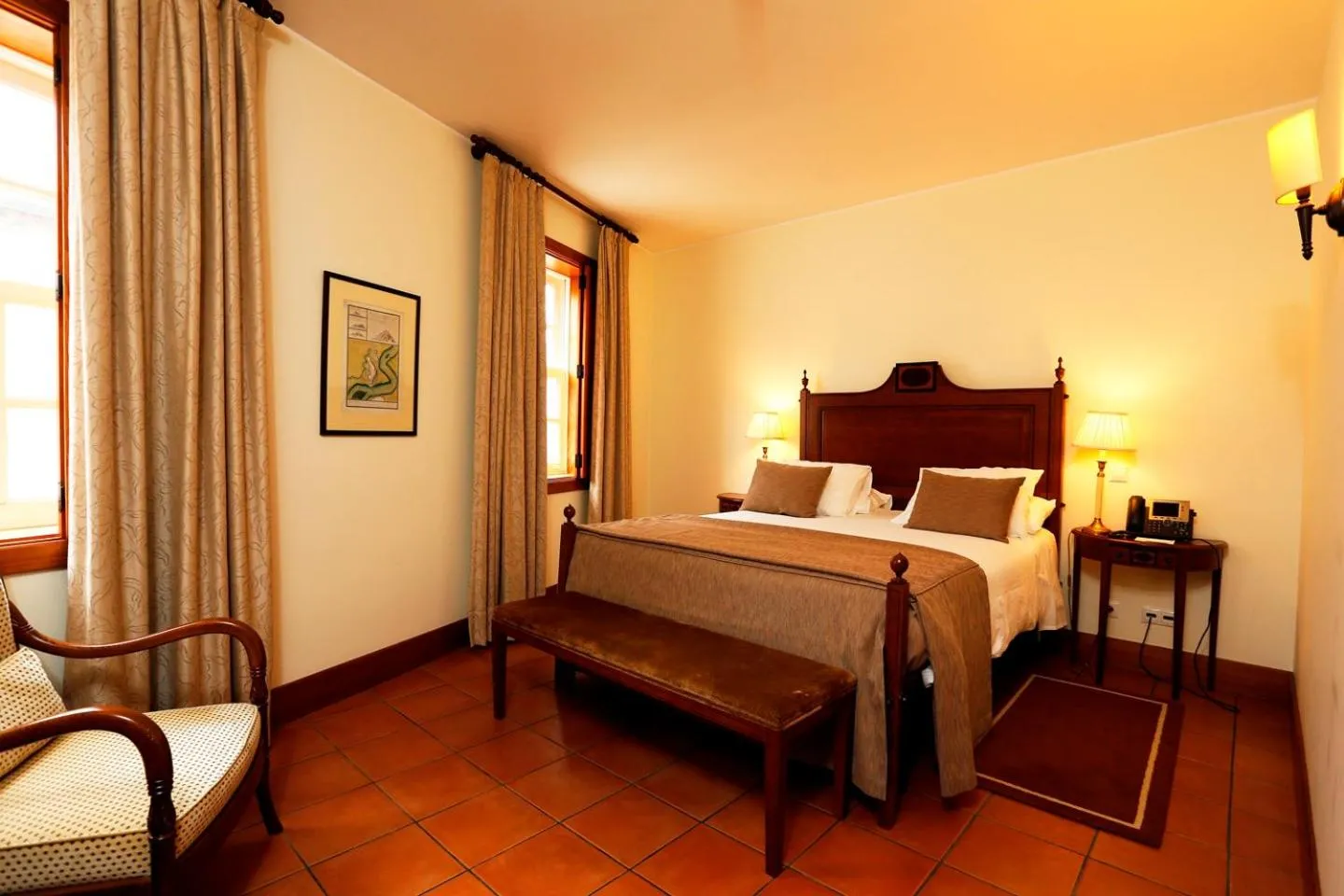 Photo of the whole room, Bed in Parador Casa Da Insua