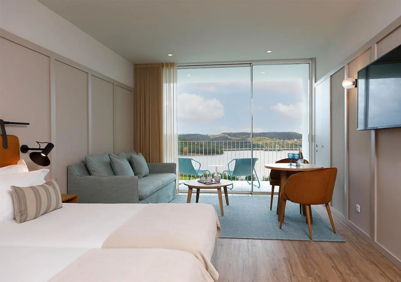 Bed in Montebelo Aguieira Lake Resort & Spa