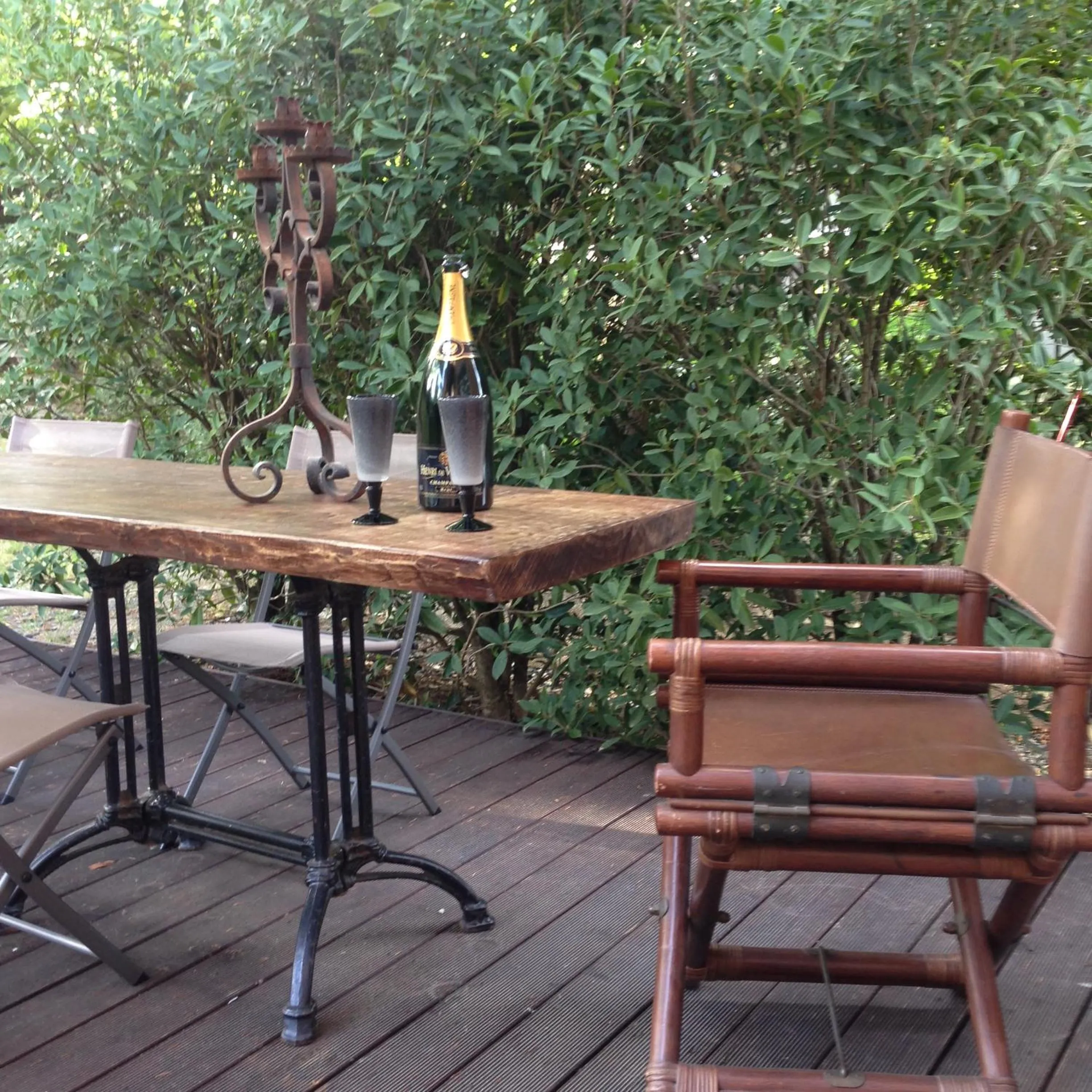 Garden in B&B Il Picchio