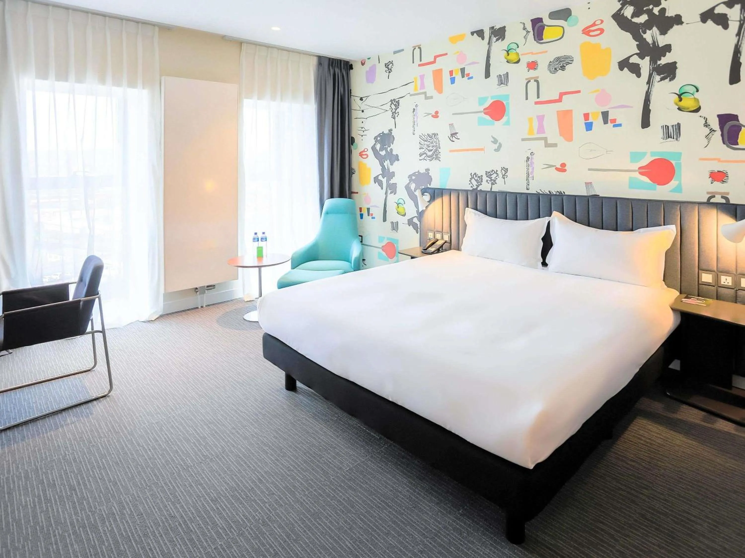 Property building, Bed in IBIS Styles Ulaanbaatar Polaris