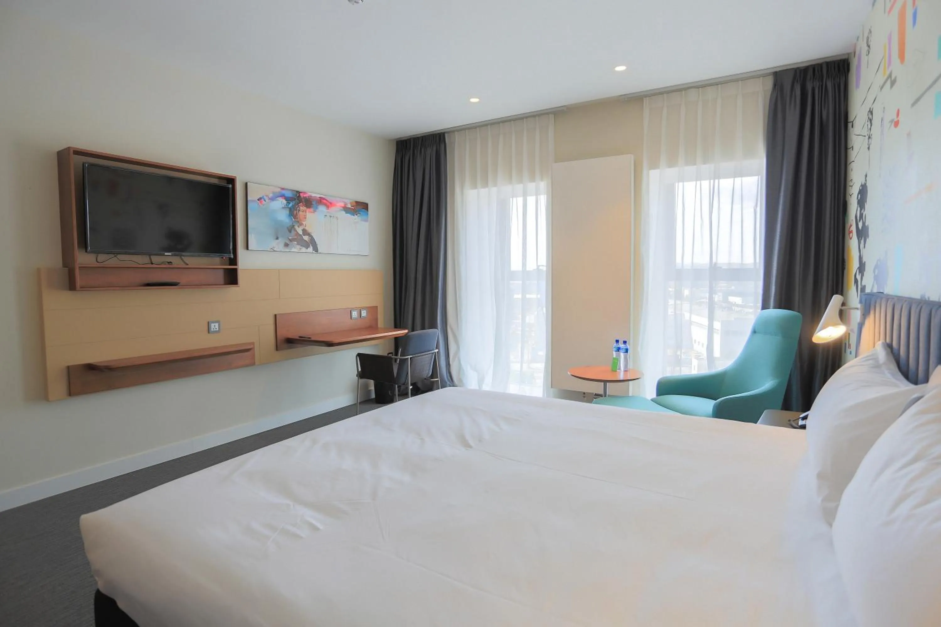 Bed in IBIS Styles Ulaanbaatar Polaris