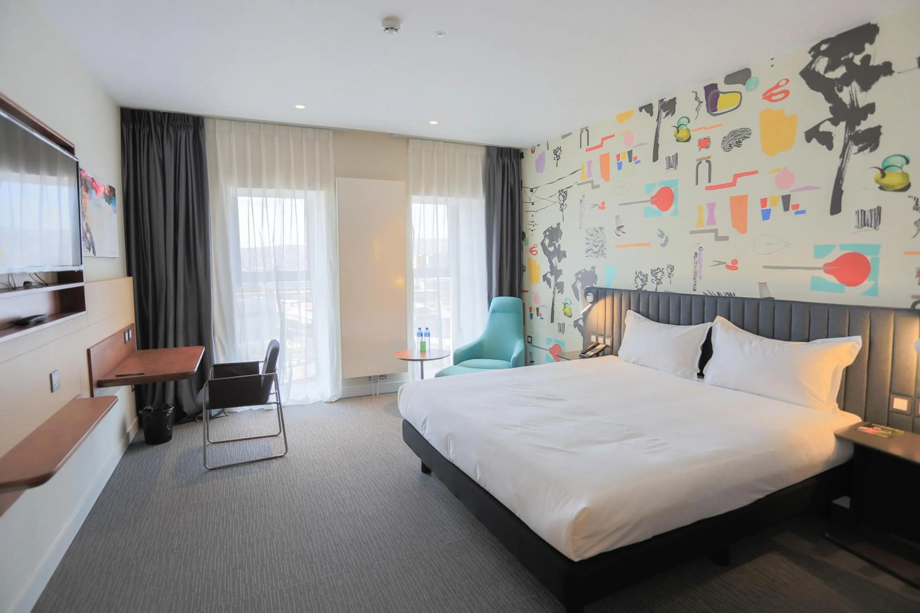 Bed in IBIS Styles Ulaanbaatar Polaris