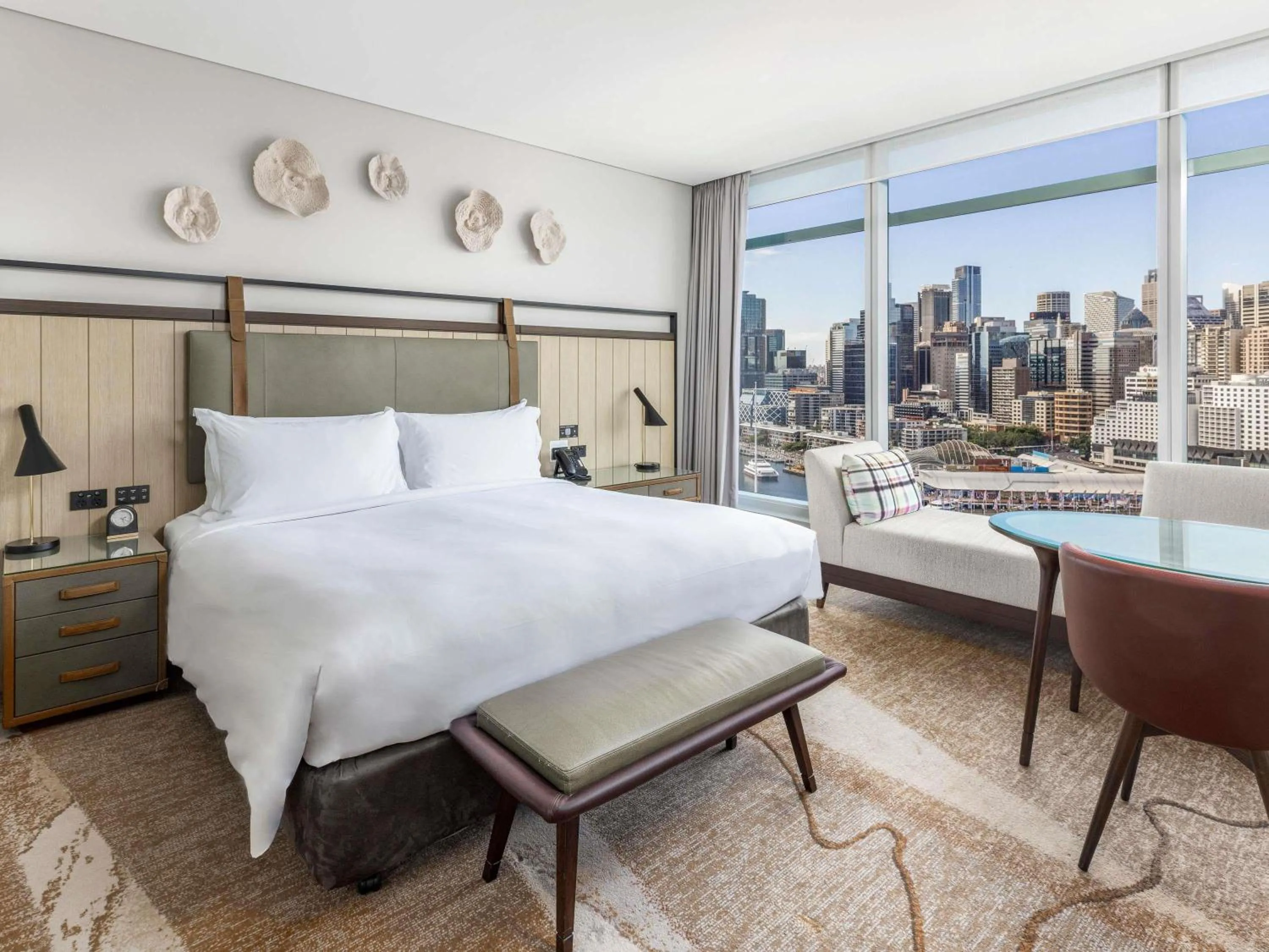 Bedroom, Bed in Sofitel Sydney Darling Harbour