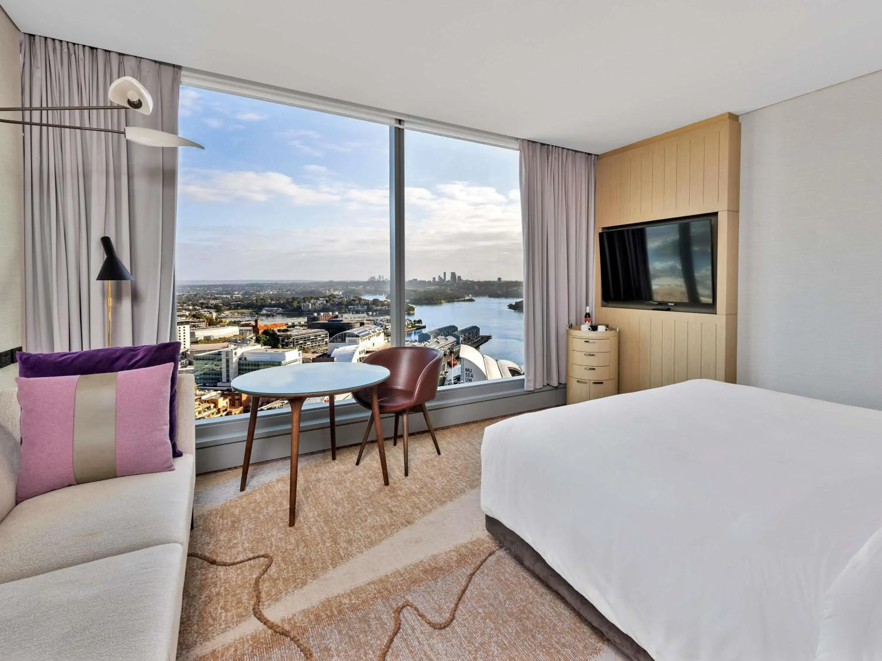 Superior King Room with Jones Bay View in Sofitel Sydney Darling Harbour Superior King Room with Jones Bay View in Sofitel Sydney Darling Harbour