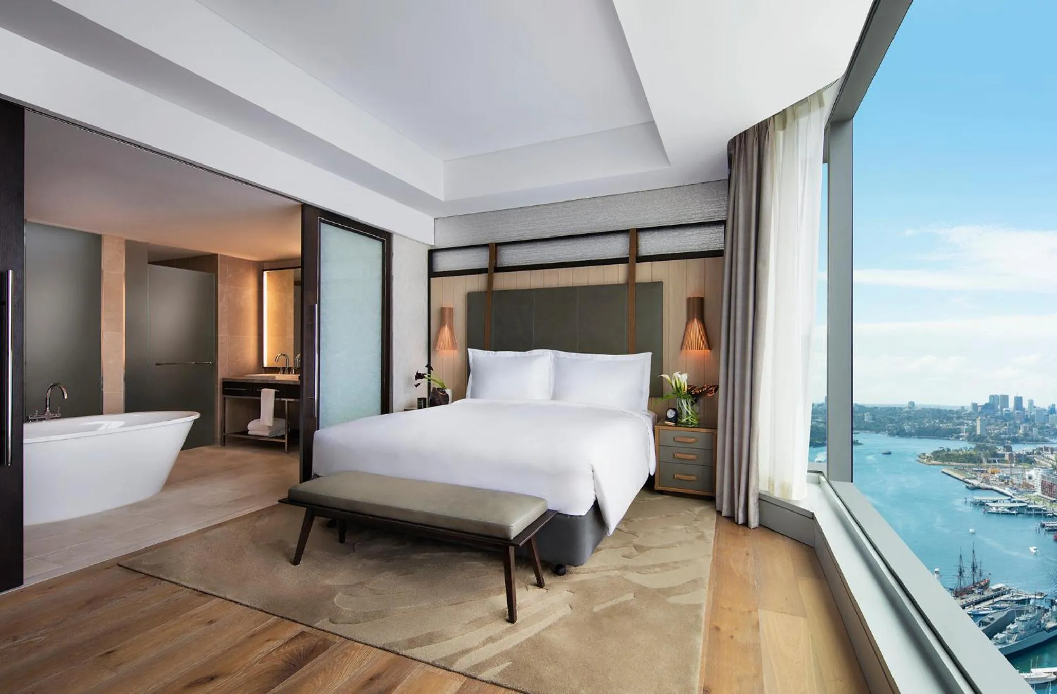 Bedroom, Bed in Sofitel Sydney Darling Harbour