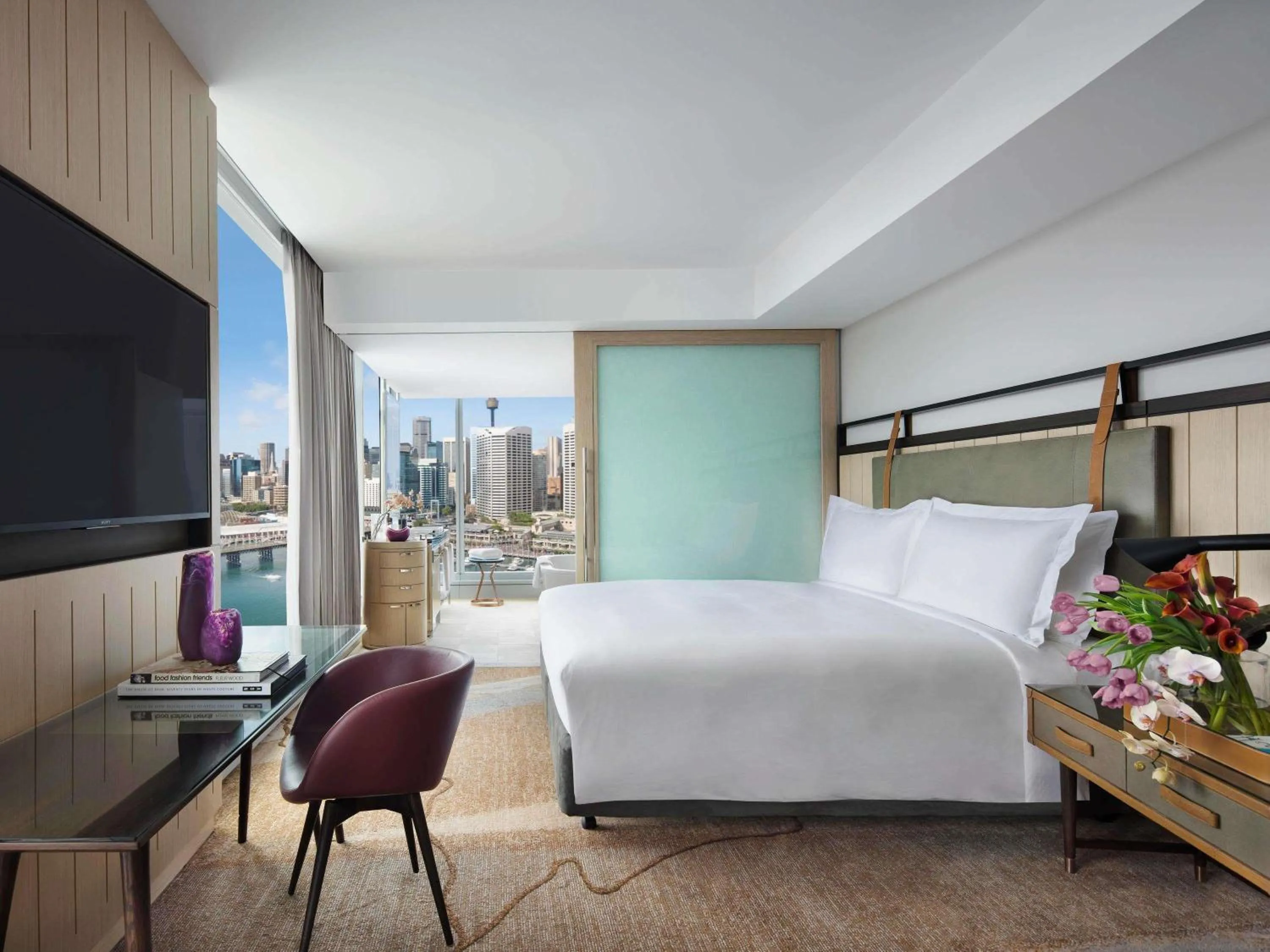 Bedroom, Bed in Sofitel Sydney Darling Harbour