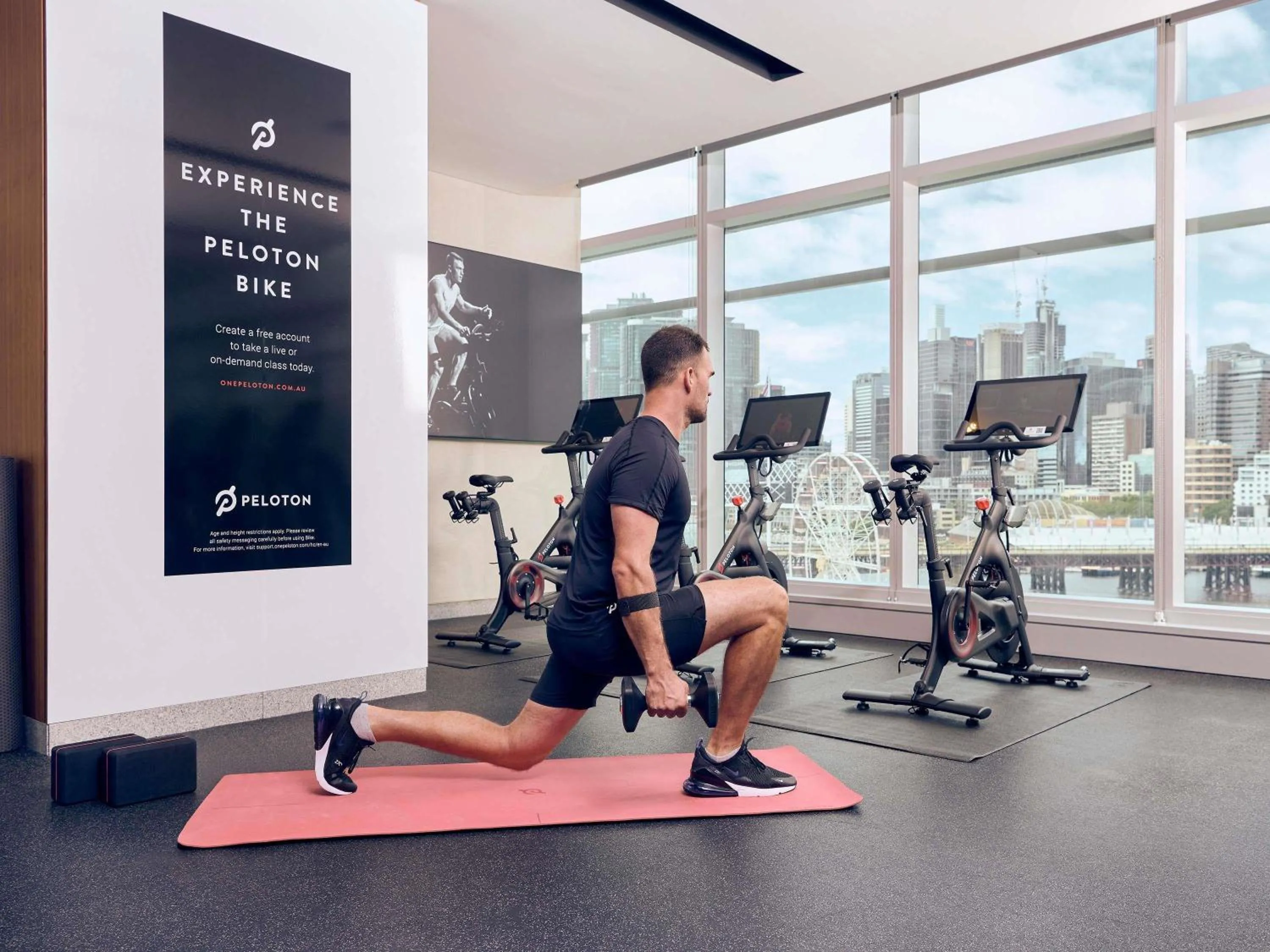 Fitness centre/facilities in Sofitel Sydney Darling Harbour