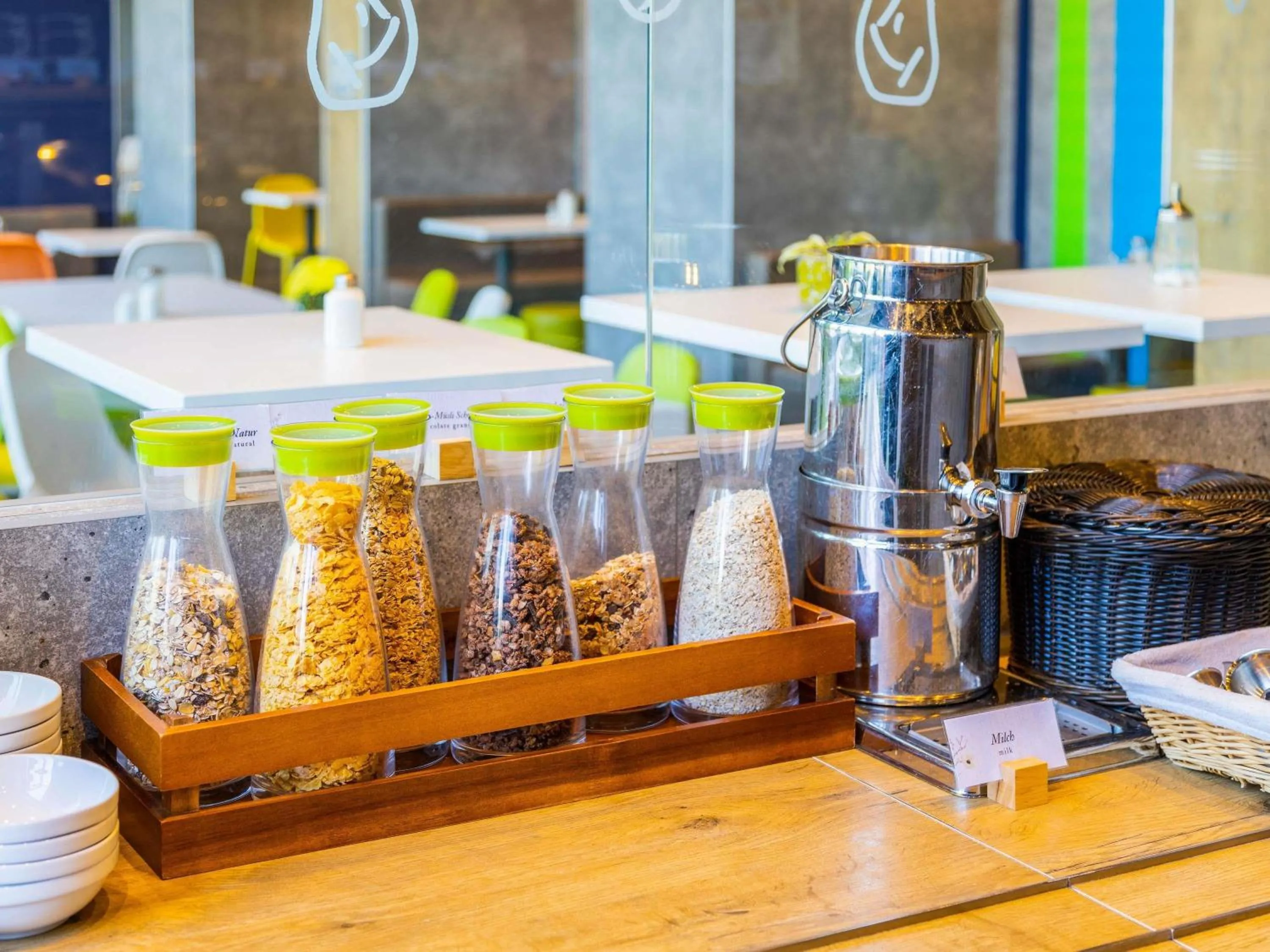 Breakfast in ibis budget Muenchen City Olympiapark