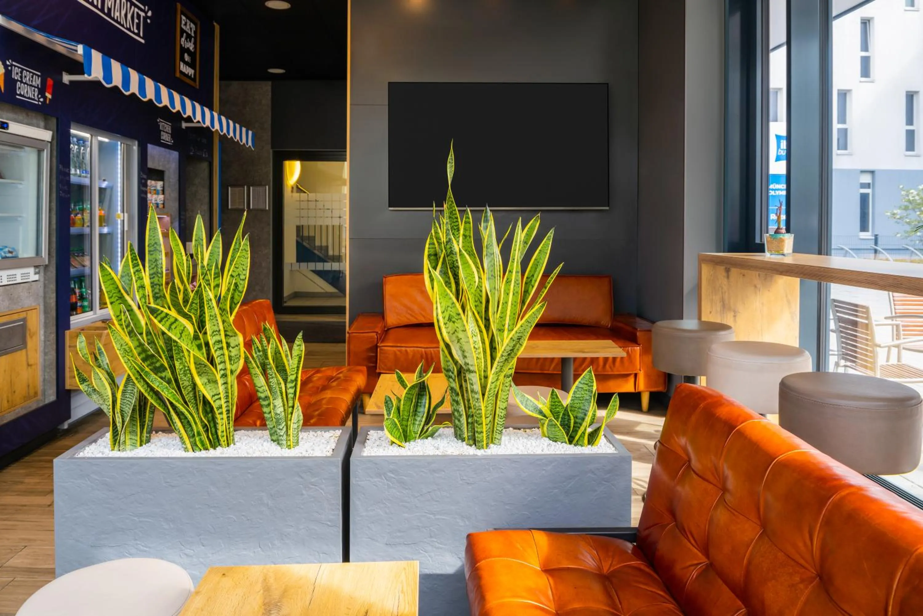 Restaurant/places to eat in ibis budget Muenchen City Olympiapark