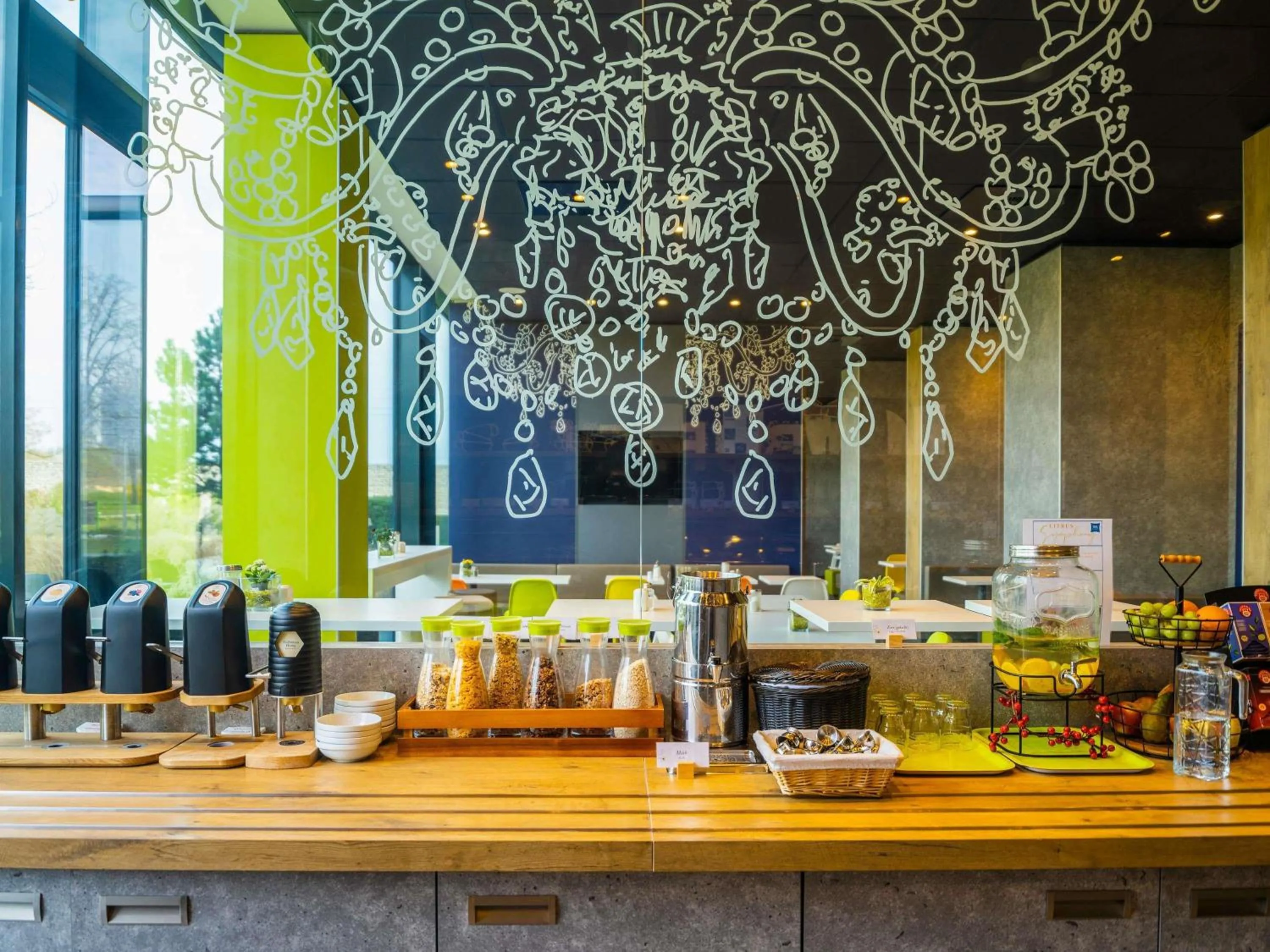 Breakfast in ibis budget Muenchen City Olympiapark