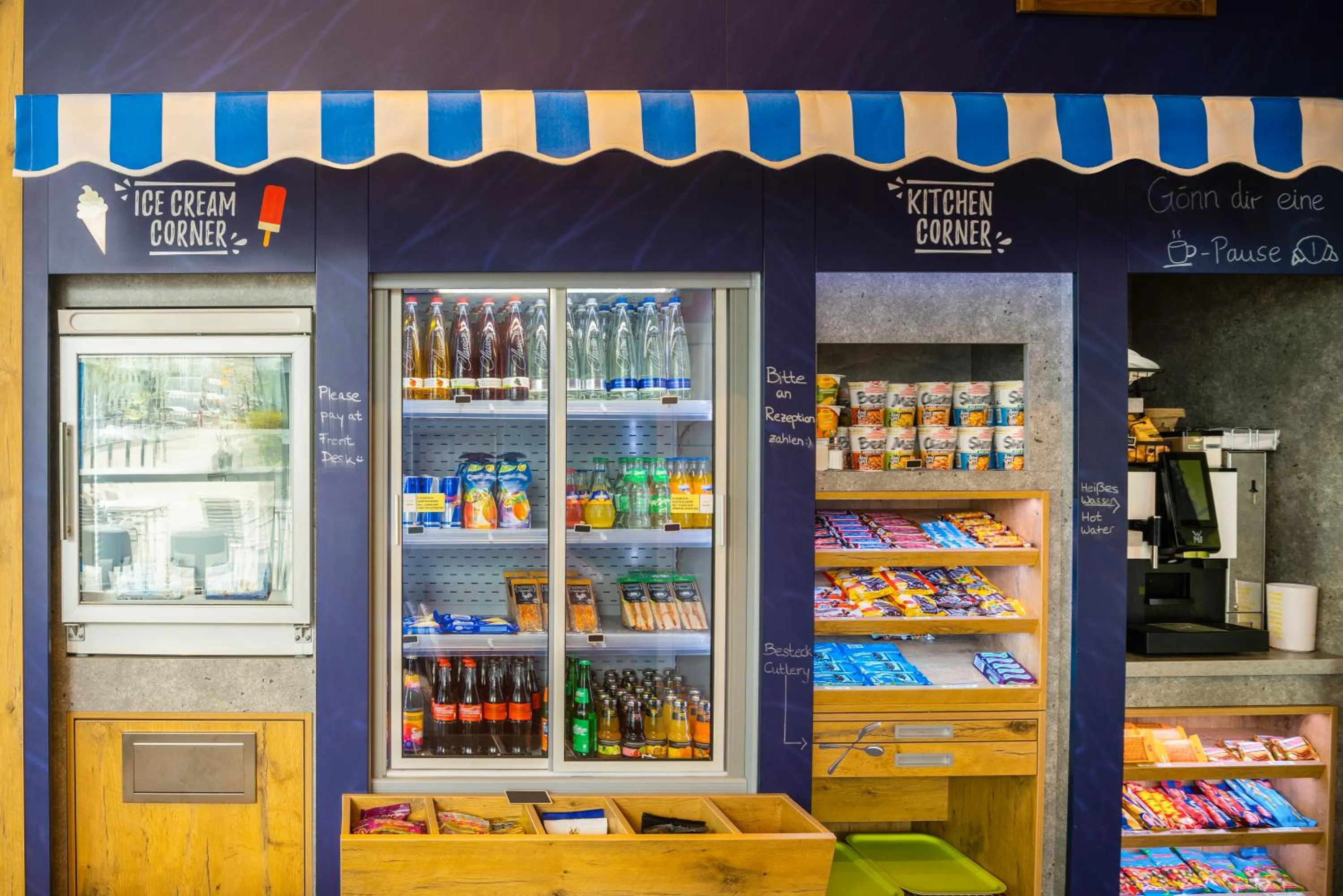 Non alcoholic drinks in ibis budget Muenchen City Olympiapark