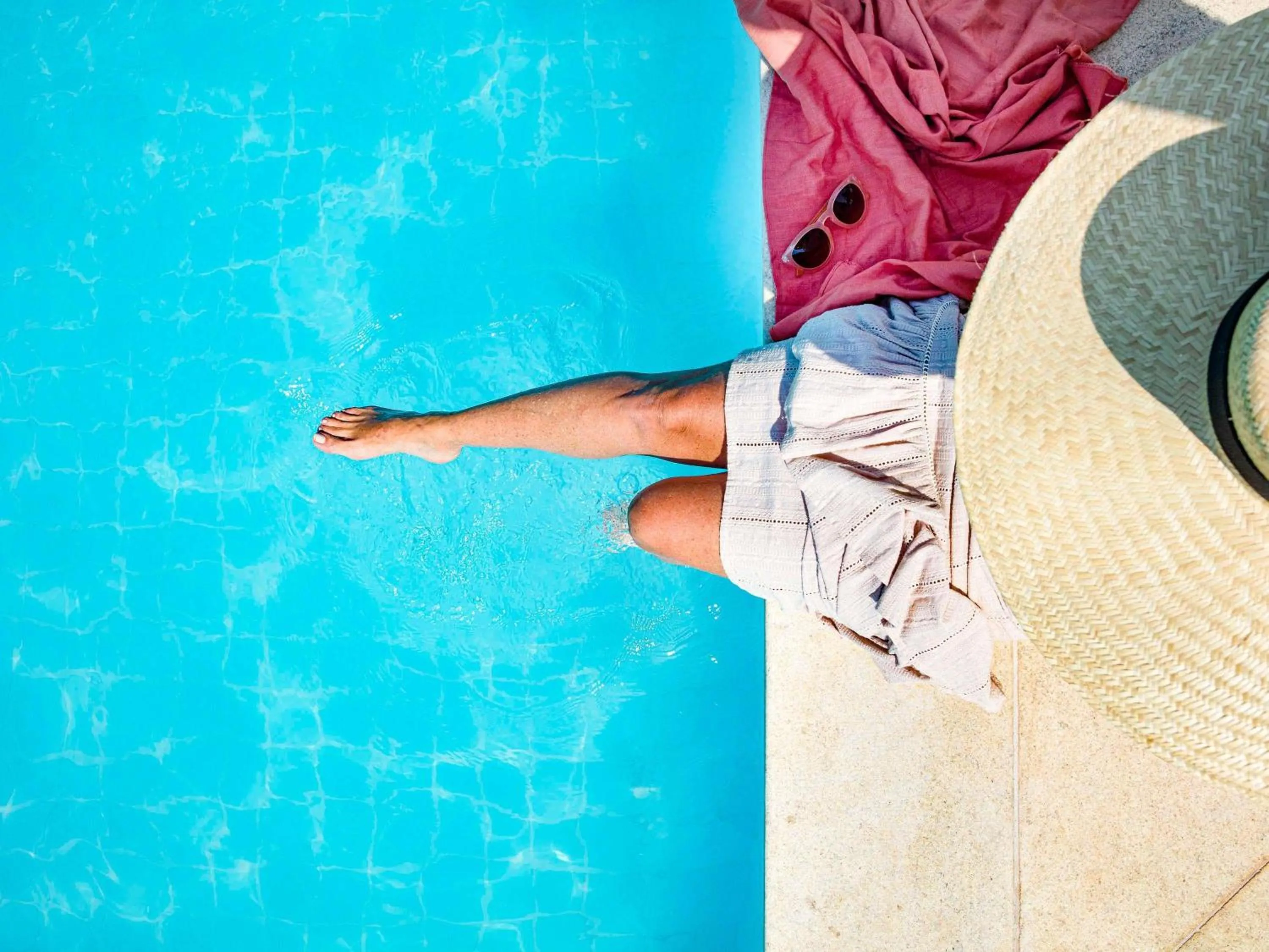 Pool view in ibis Styles Taubate