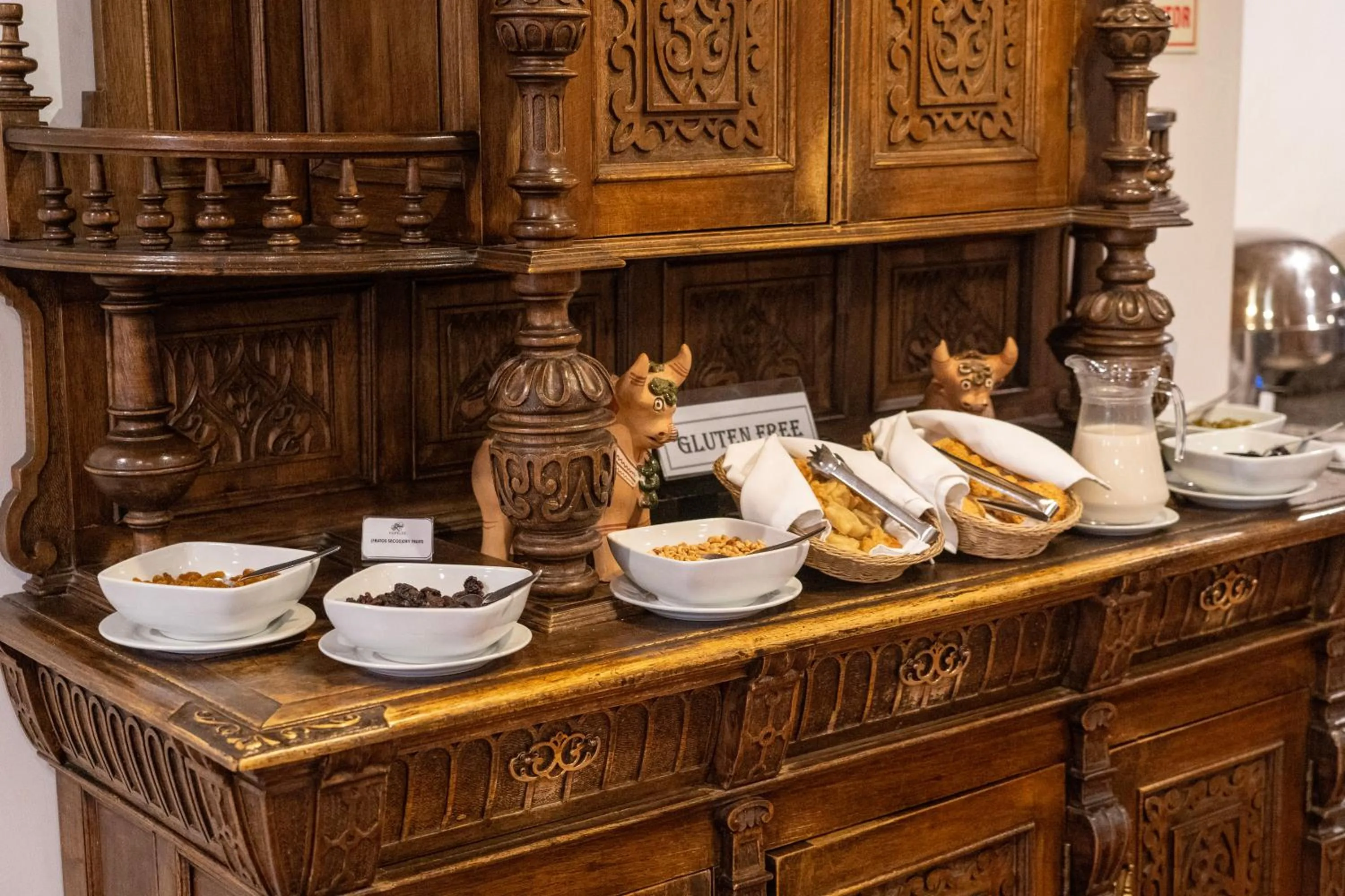 Buffet breakfast in Hotel Jose Antonio Cusco