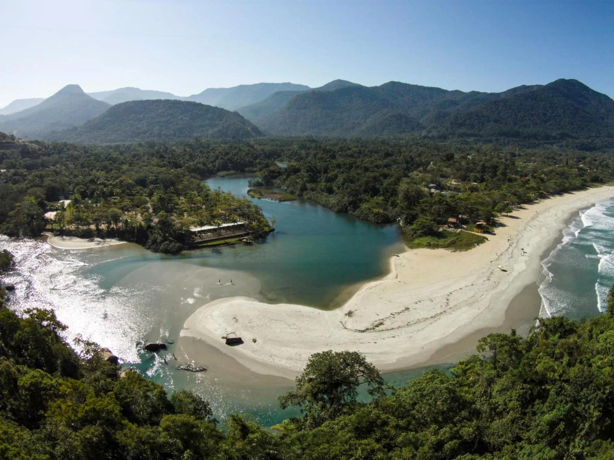 Bird's eye view in Itamambuca Eco Resort