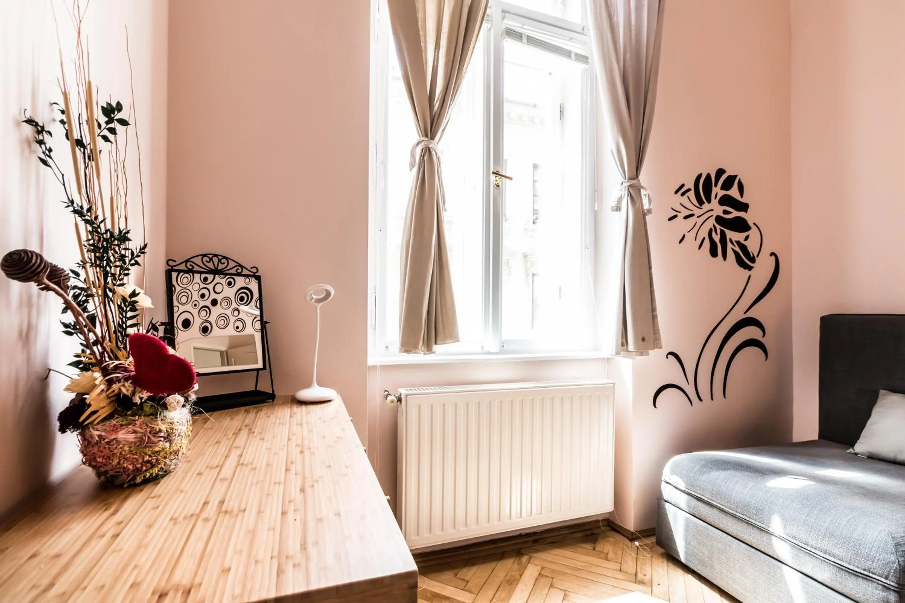 Bedroom in BpR König Design Apartment
