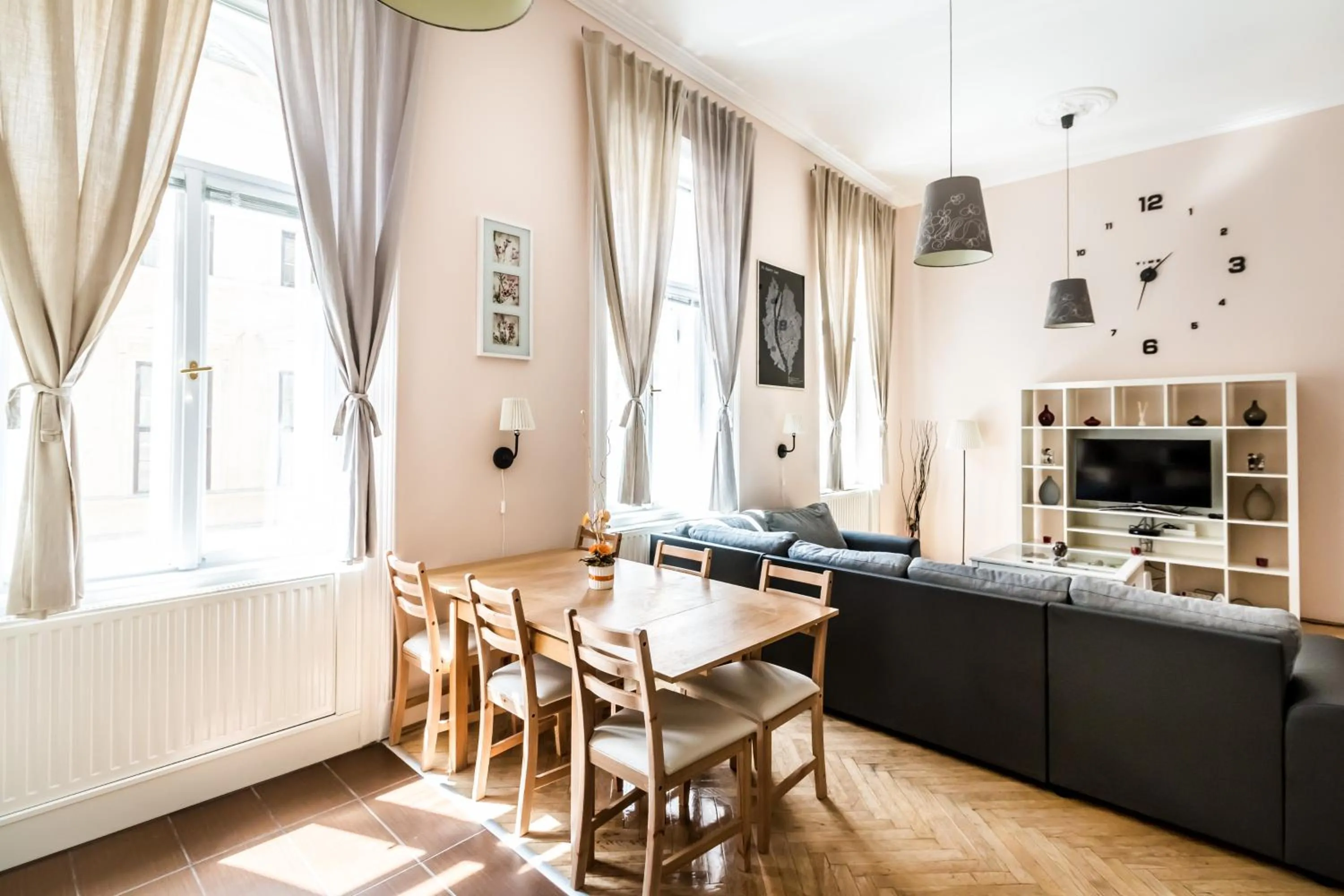 Living room in BpR König Design Apartment