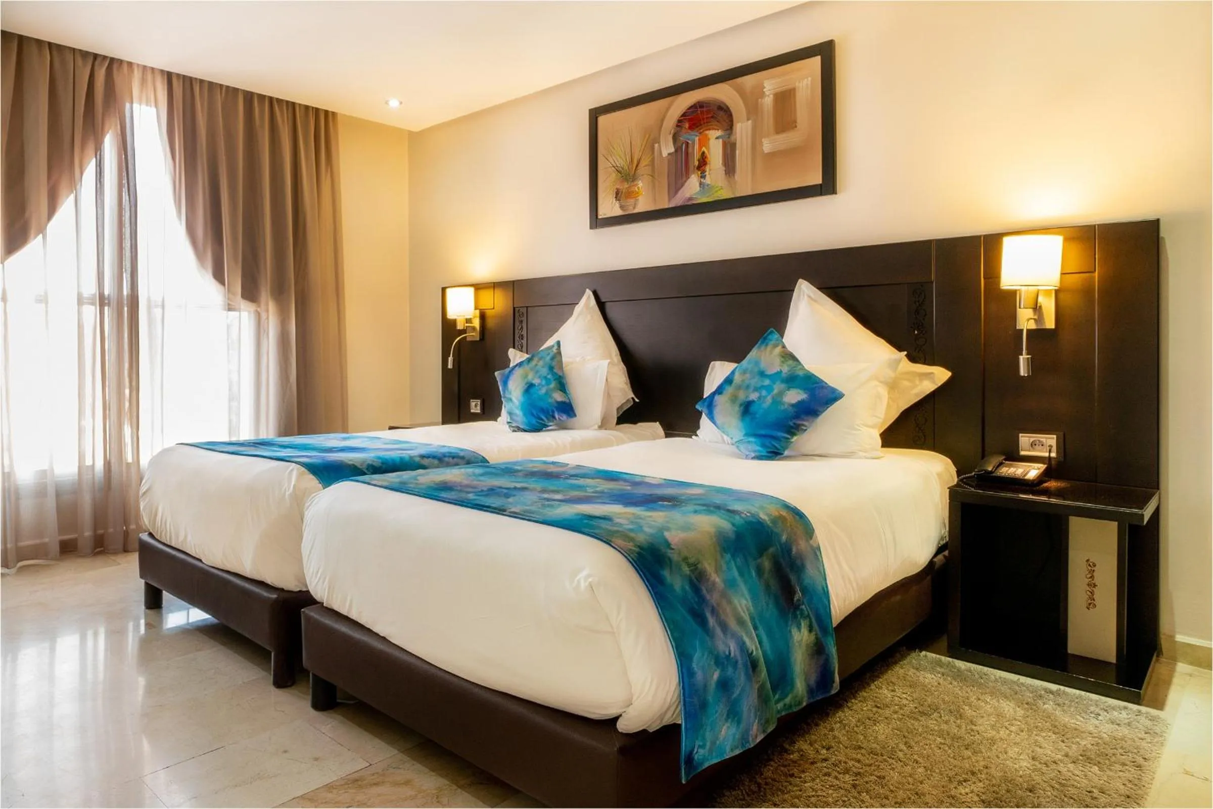 Bedroom, Bed in Palm Menara Hotel Marrakech