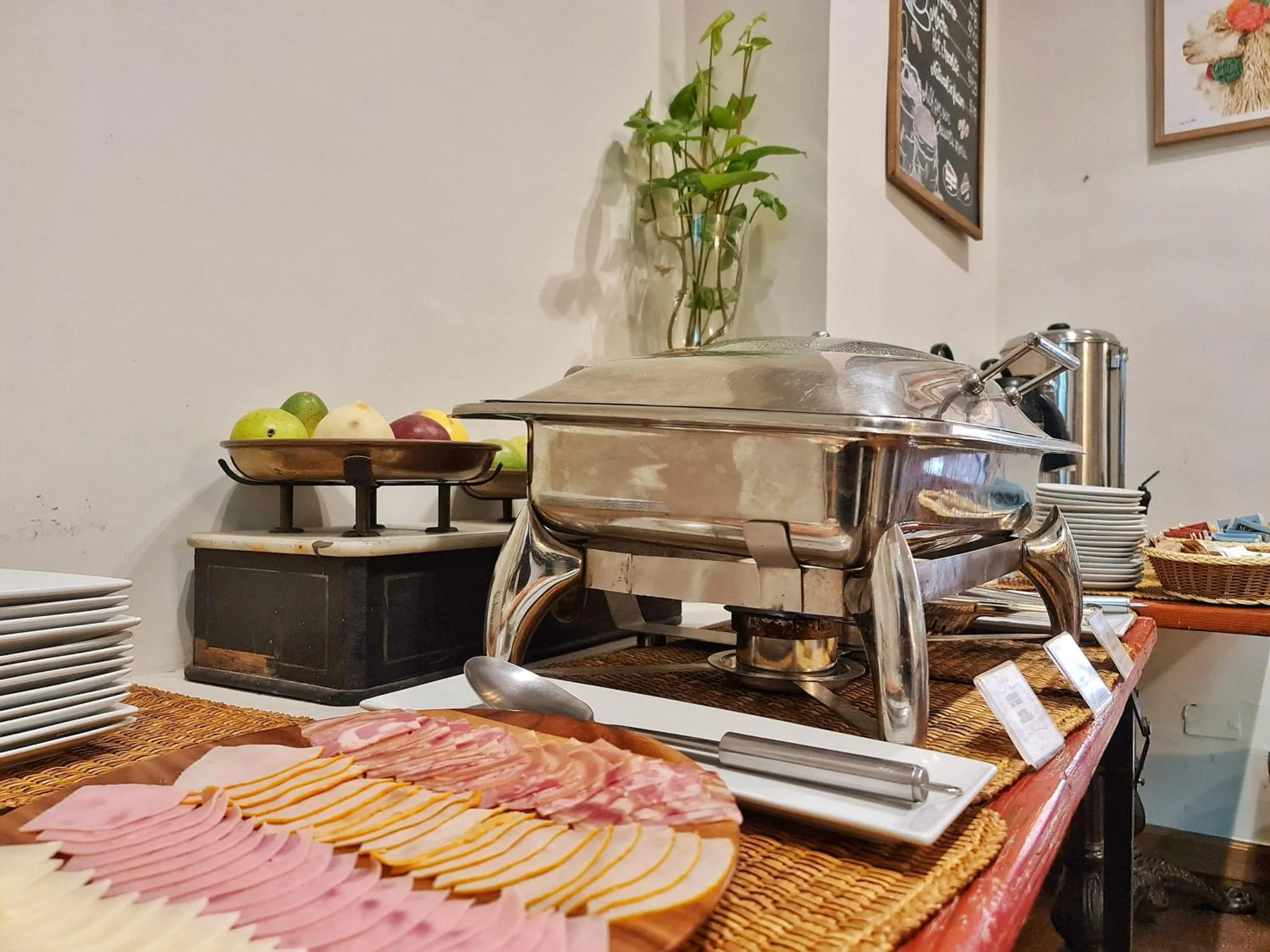 Breakfast in Hotel Antigua Miraflores