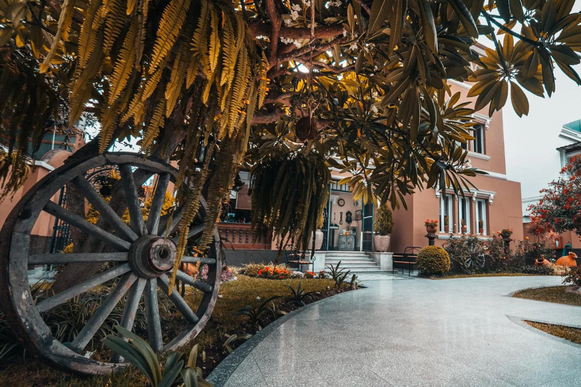 Facade/entrance in Hotel Antigua Miraflores