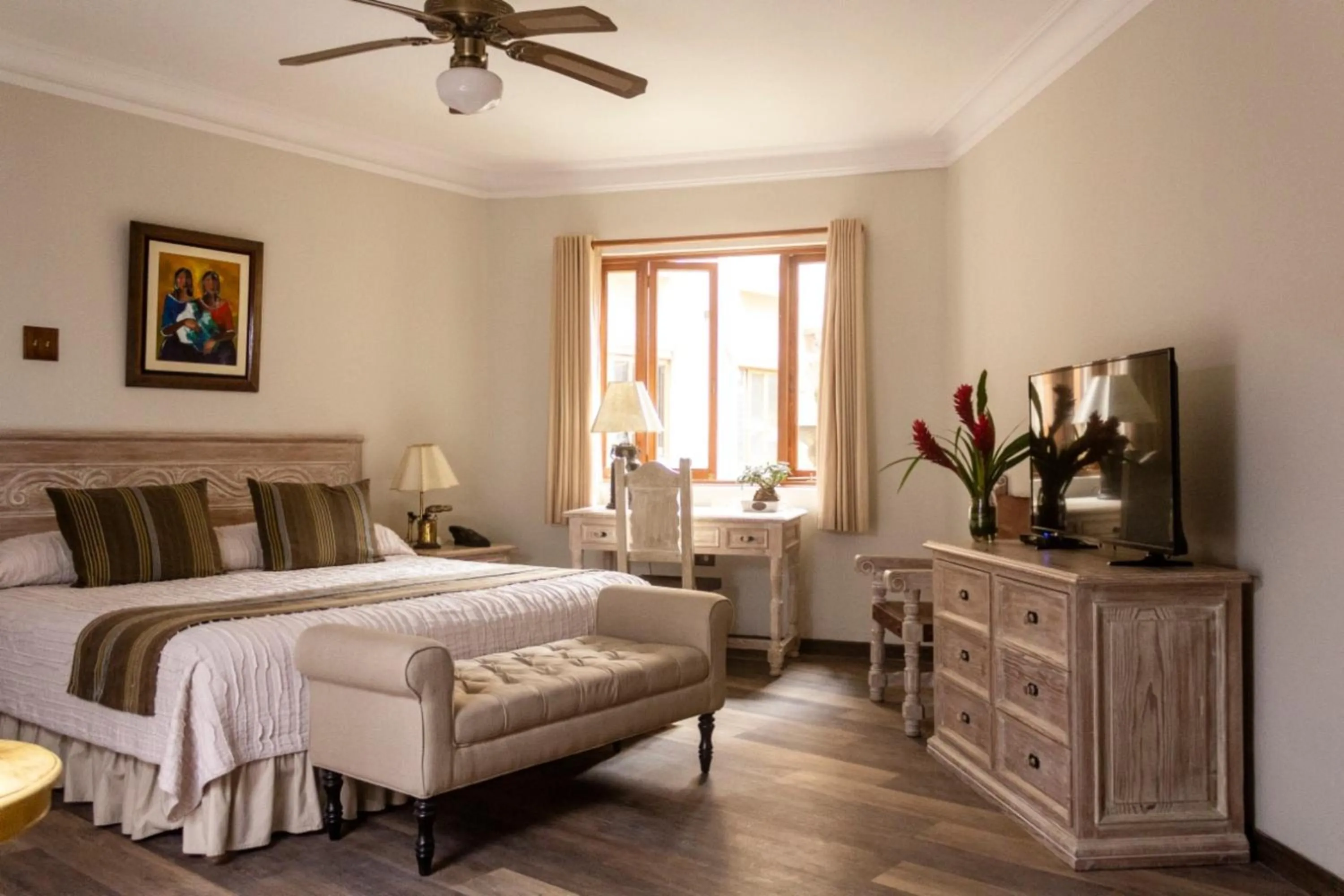 Photo of the whole room, Bed in Hotel Antigua Miraflores