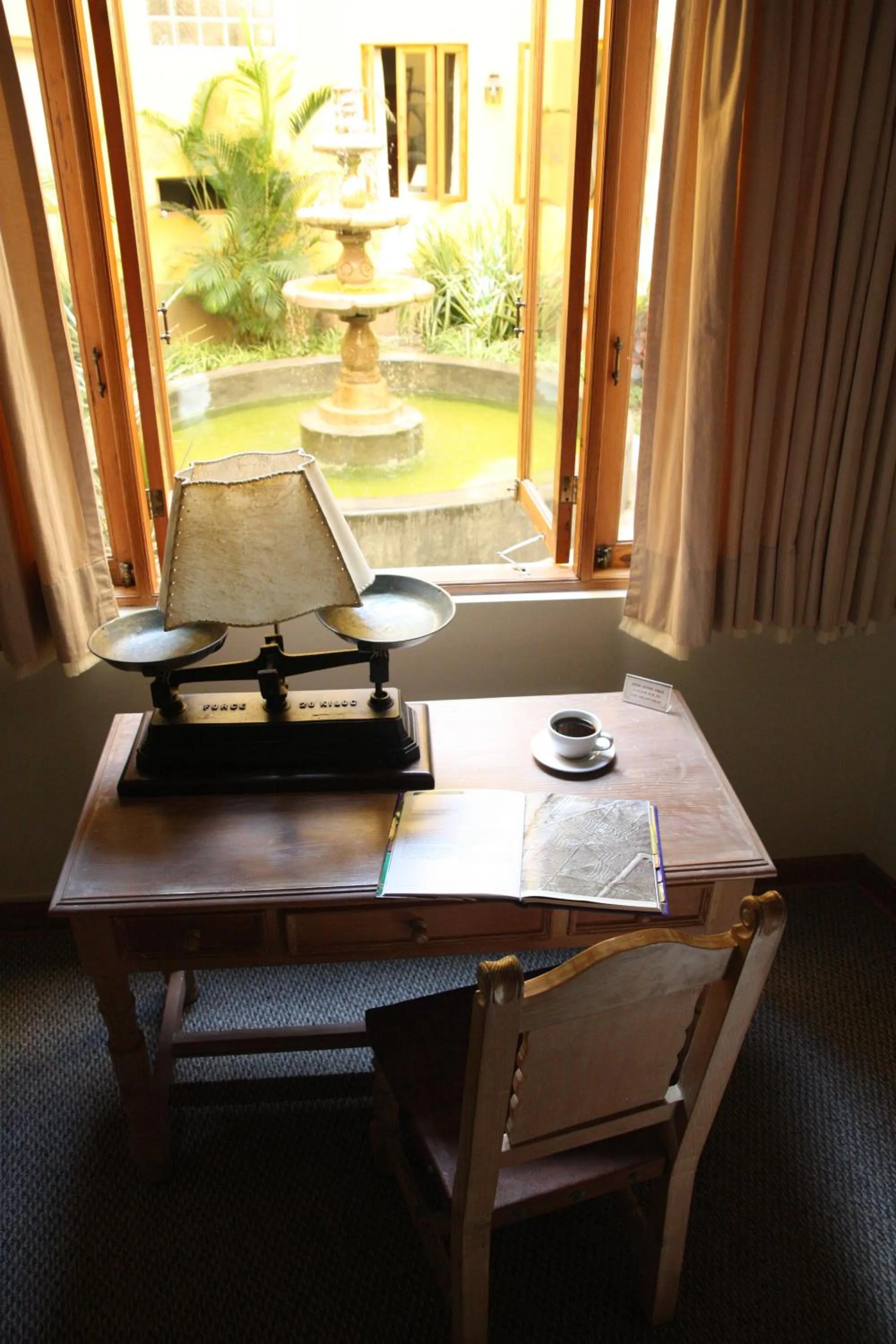 Decorative detail in Hotel Antigua Miraflores