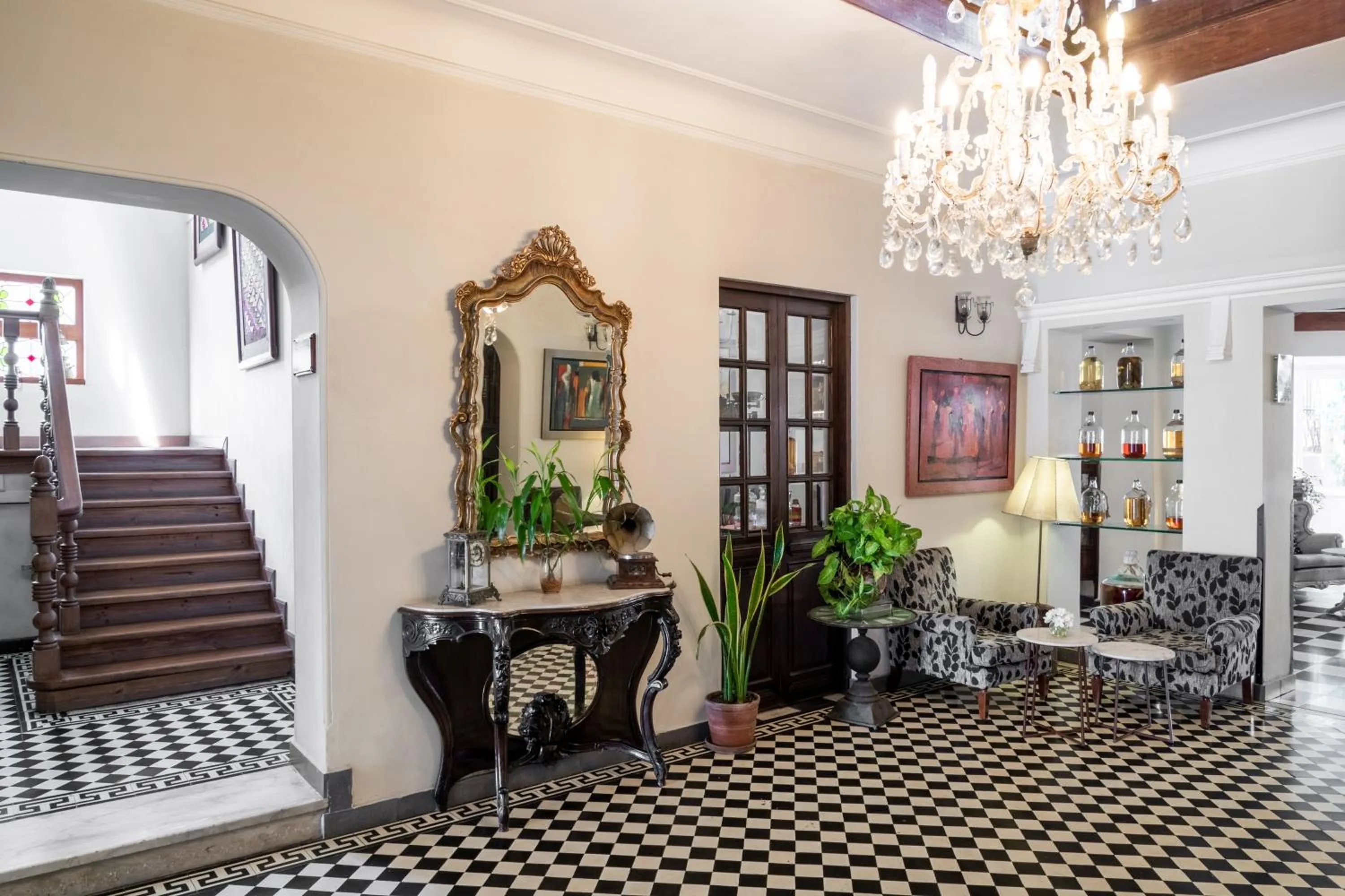 Living room in Hotel Antigua Miraflores