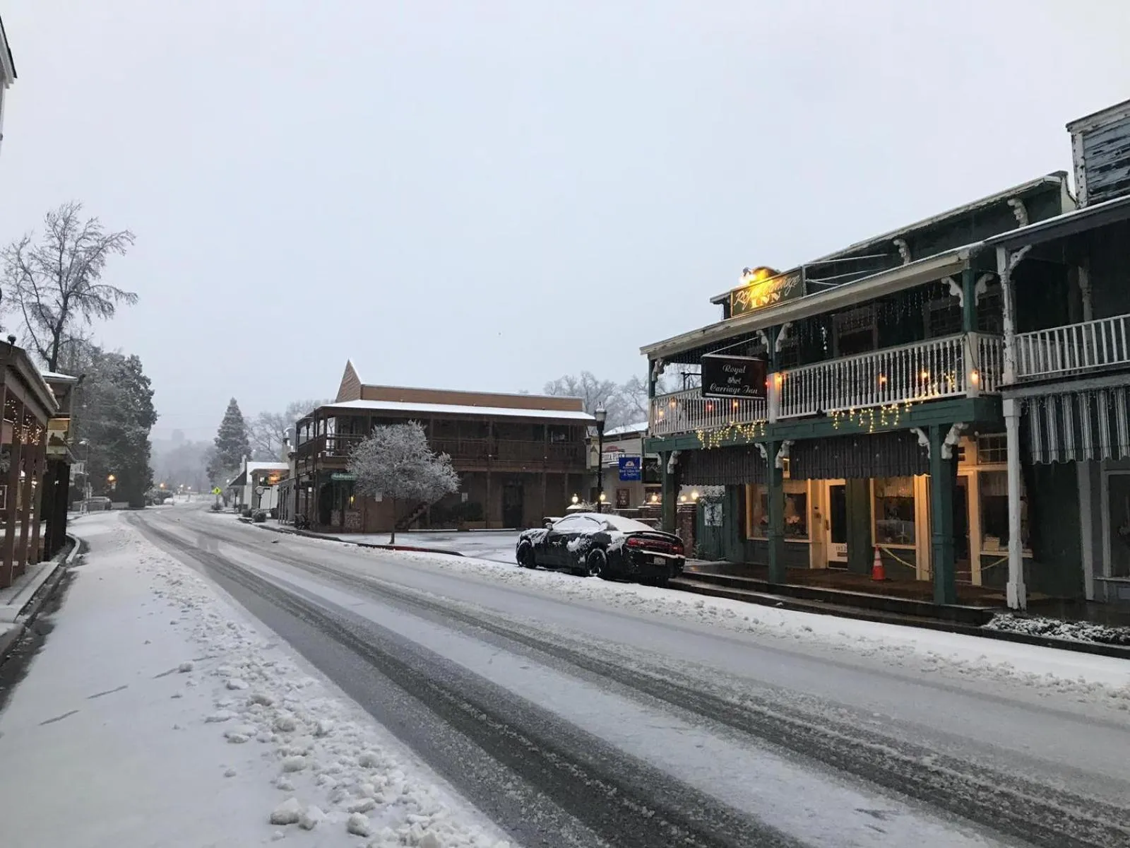 Property building in Americas Best Value Inn Royal Carriage