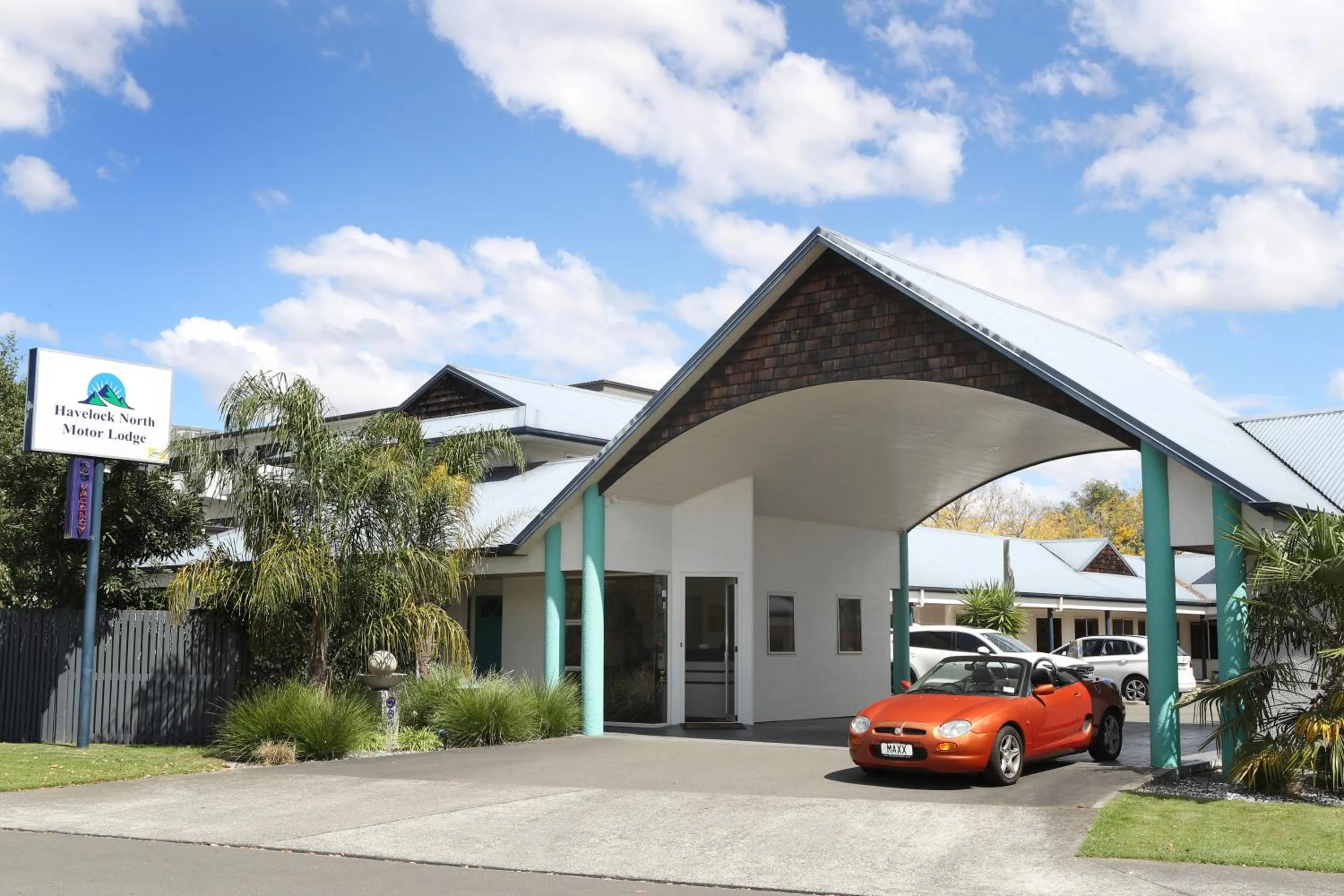 Facade/entrance in Havelock North Motor Lodge