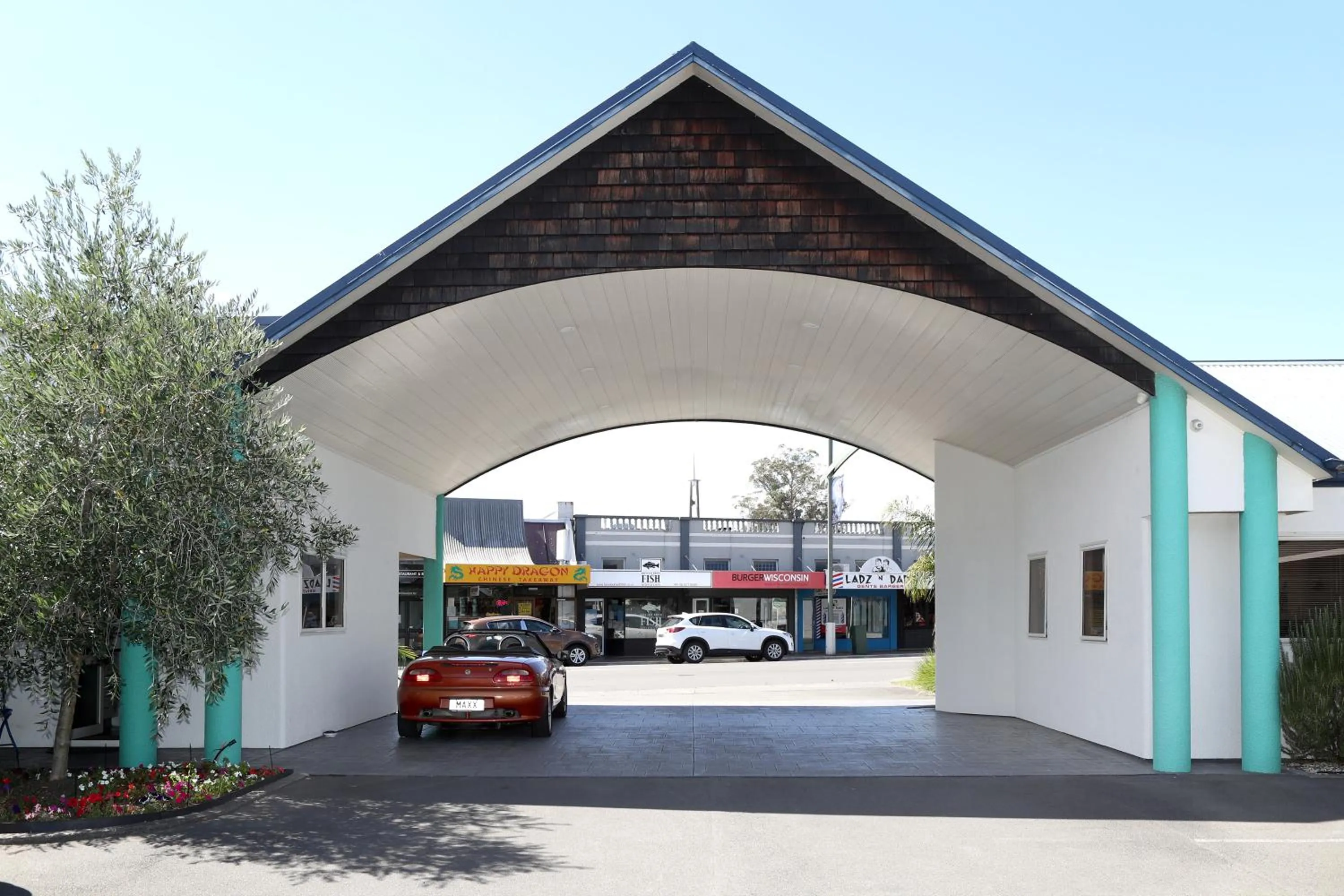 Facade/entrance in Havelock North Motor Lodge