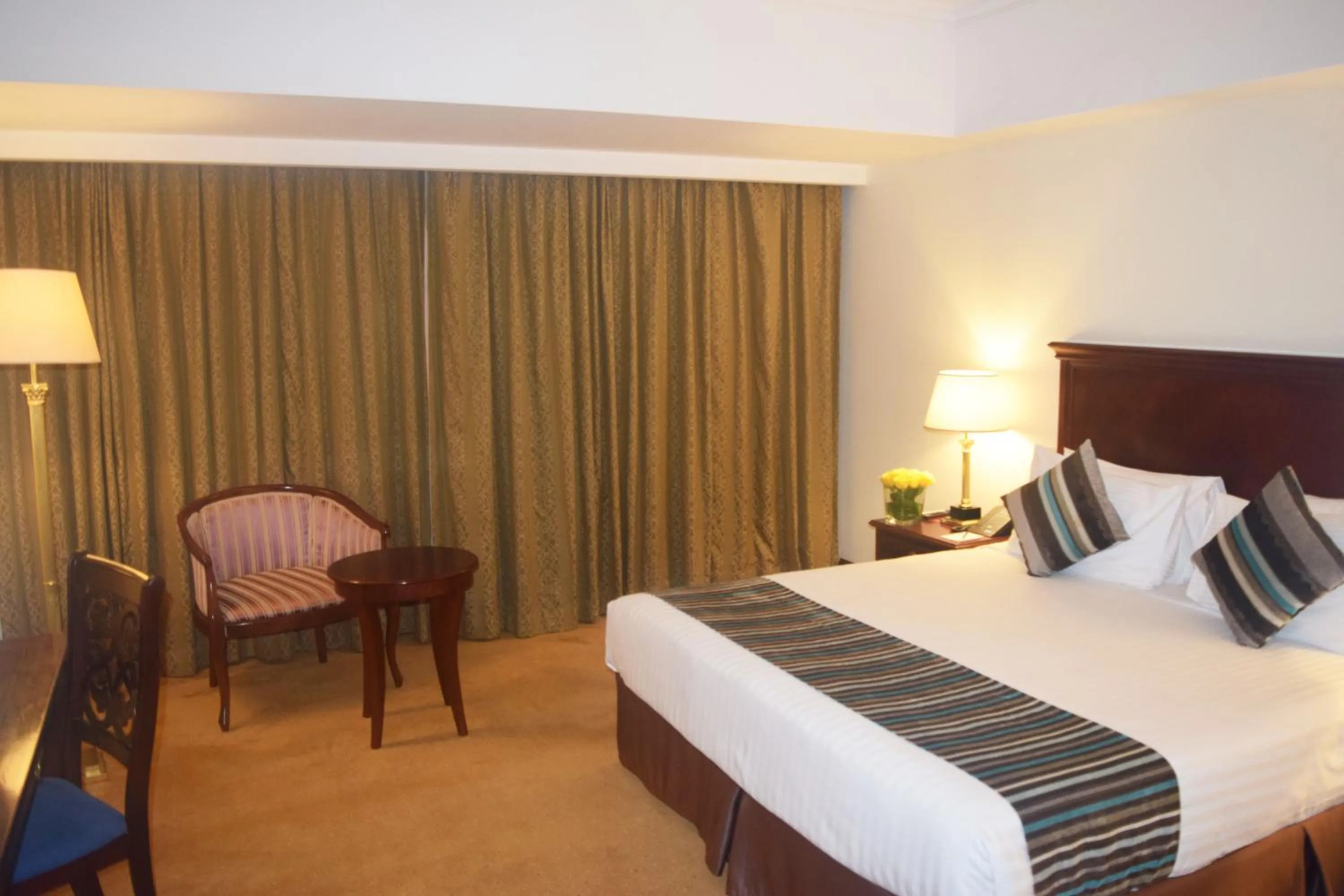 Bed in New Madinah Hotel