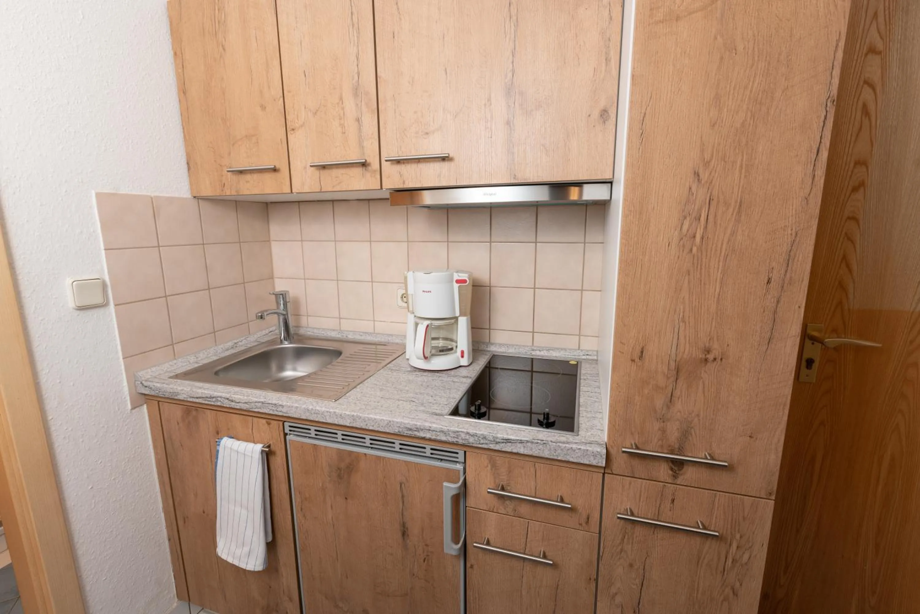 kitchen in Appartement Hotel Finkenhof