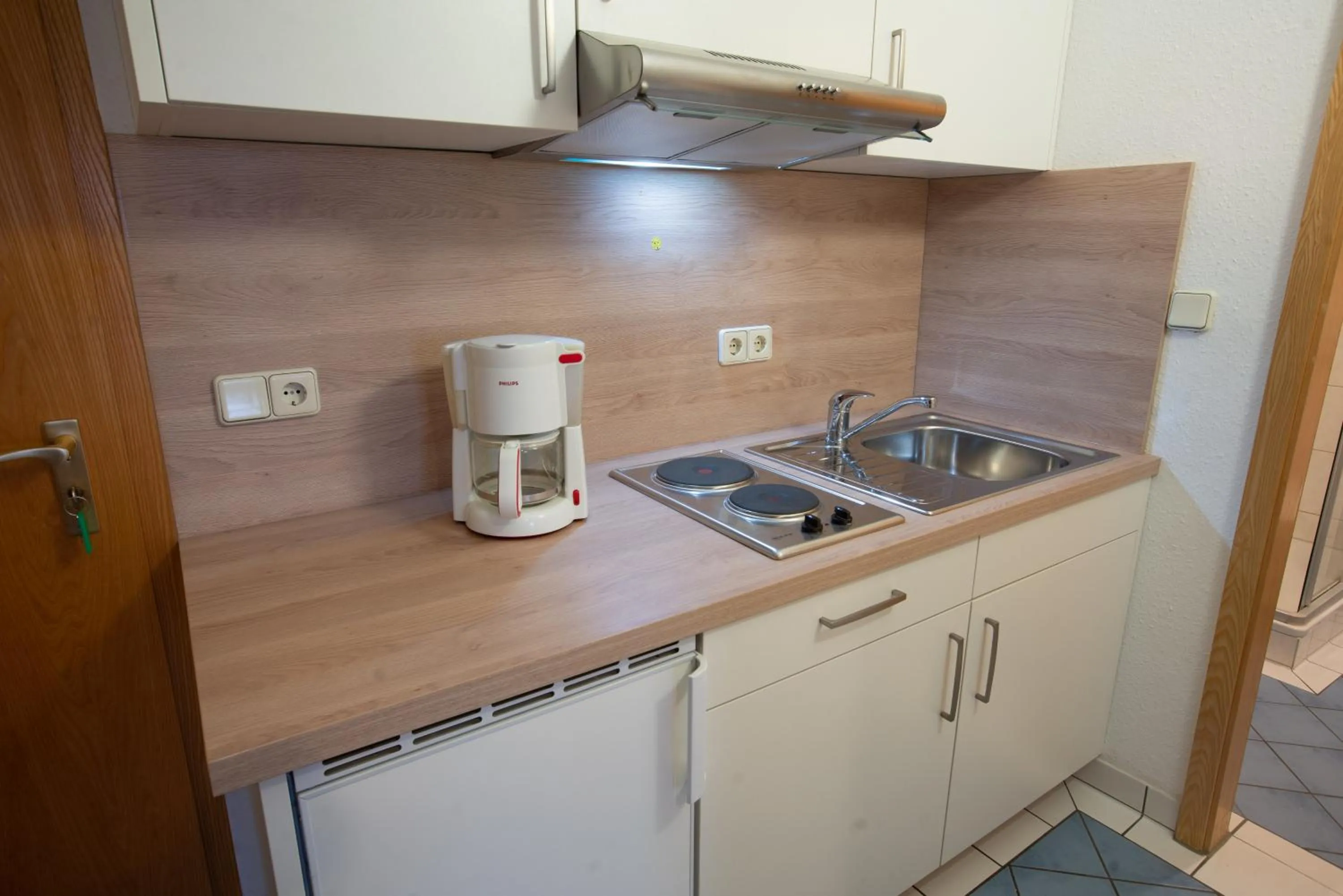 kitchen in Appartement Hotel Finkenhof