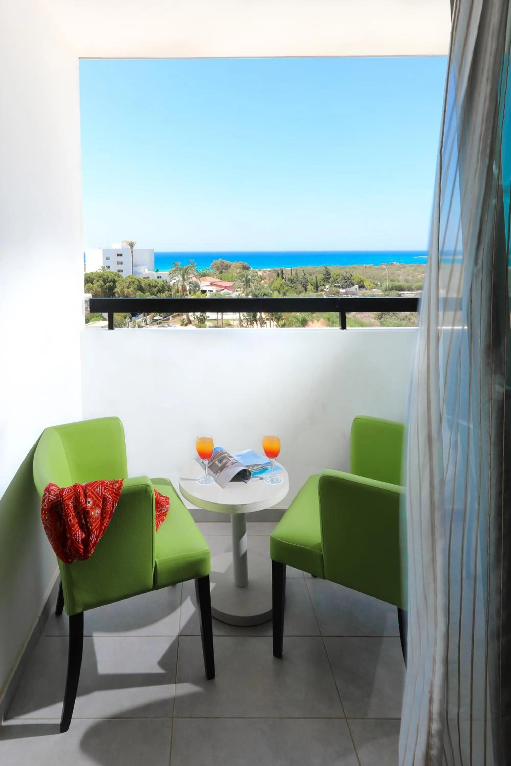 Balcony/Terrace in Christofinia Hotel