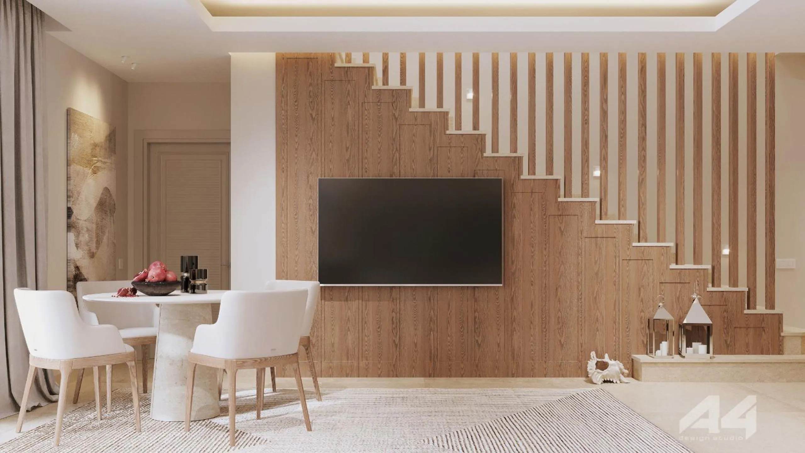 Living room in Almyros Beach