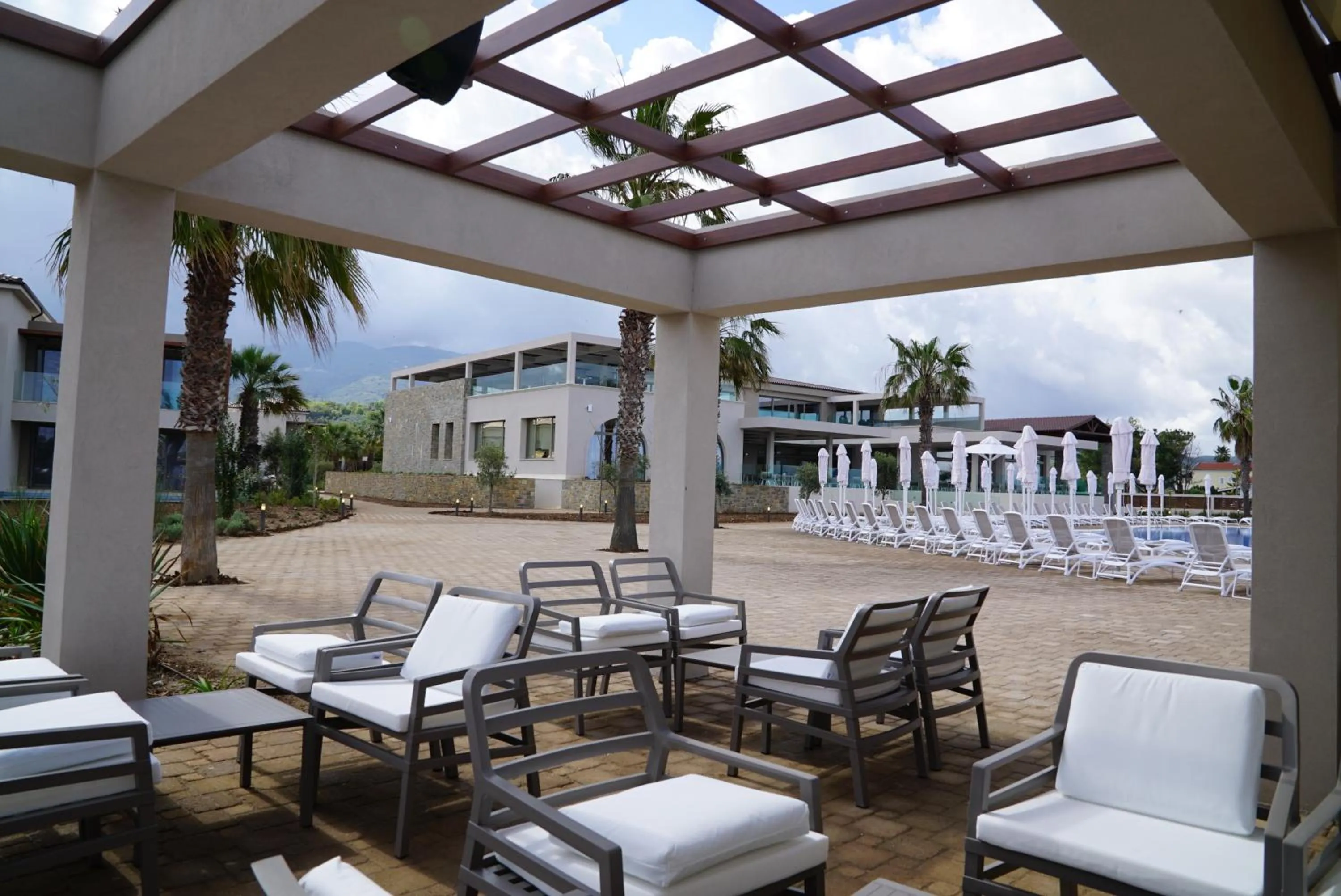 Lounge or bar in Almyros Beach