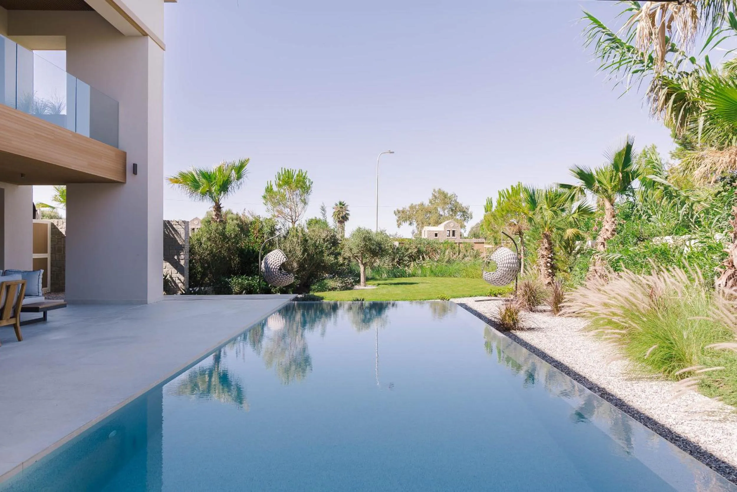 Swimming pool in Almyros Beach