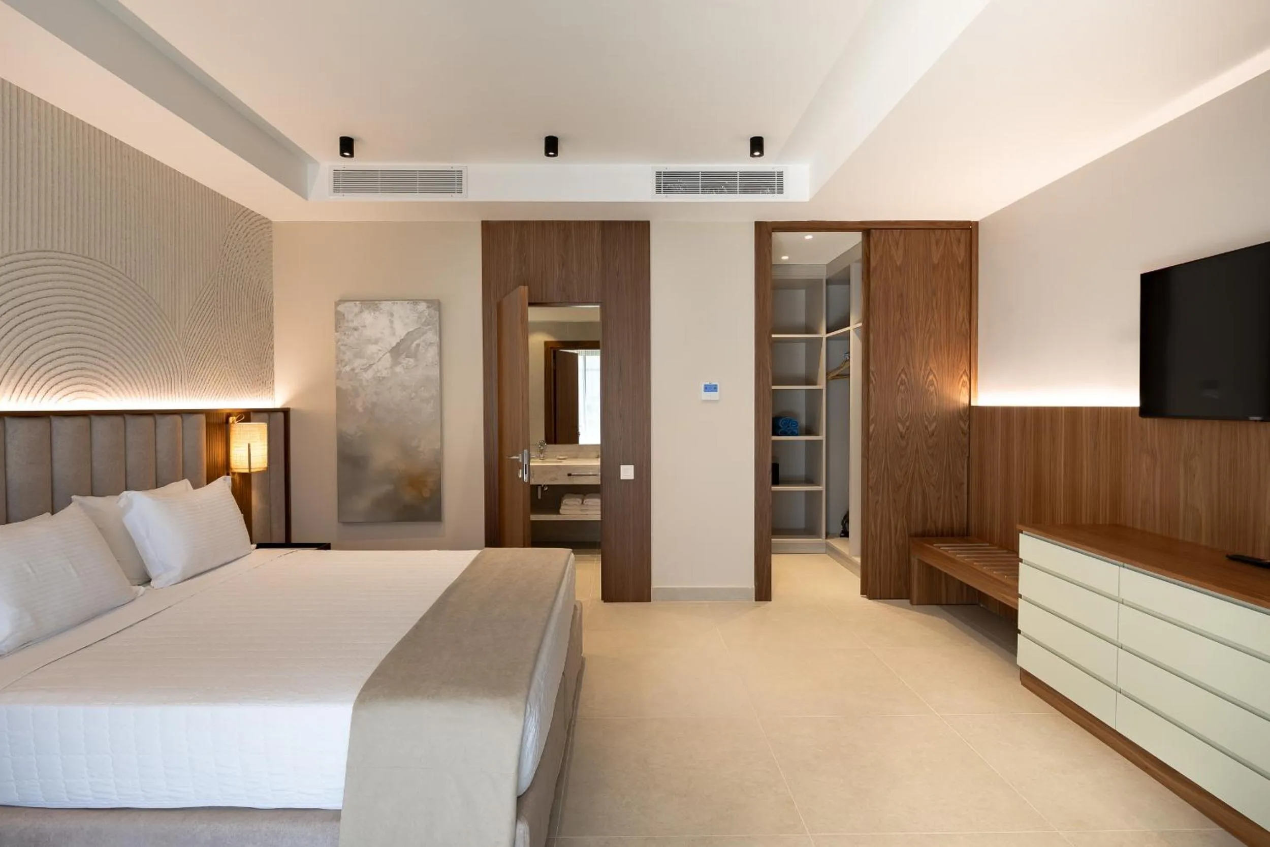 Bed in Almyros Beach