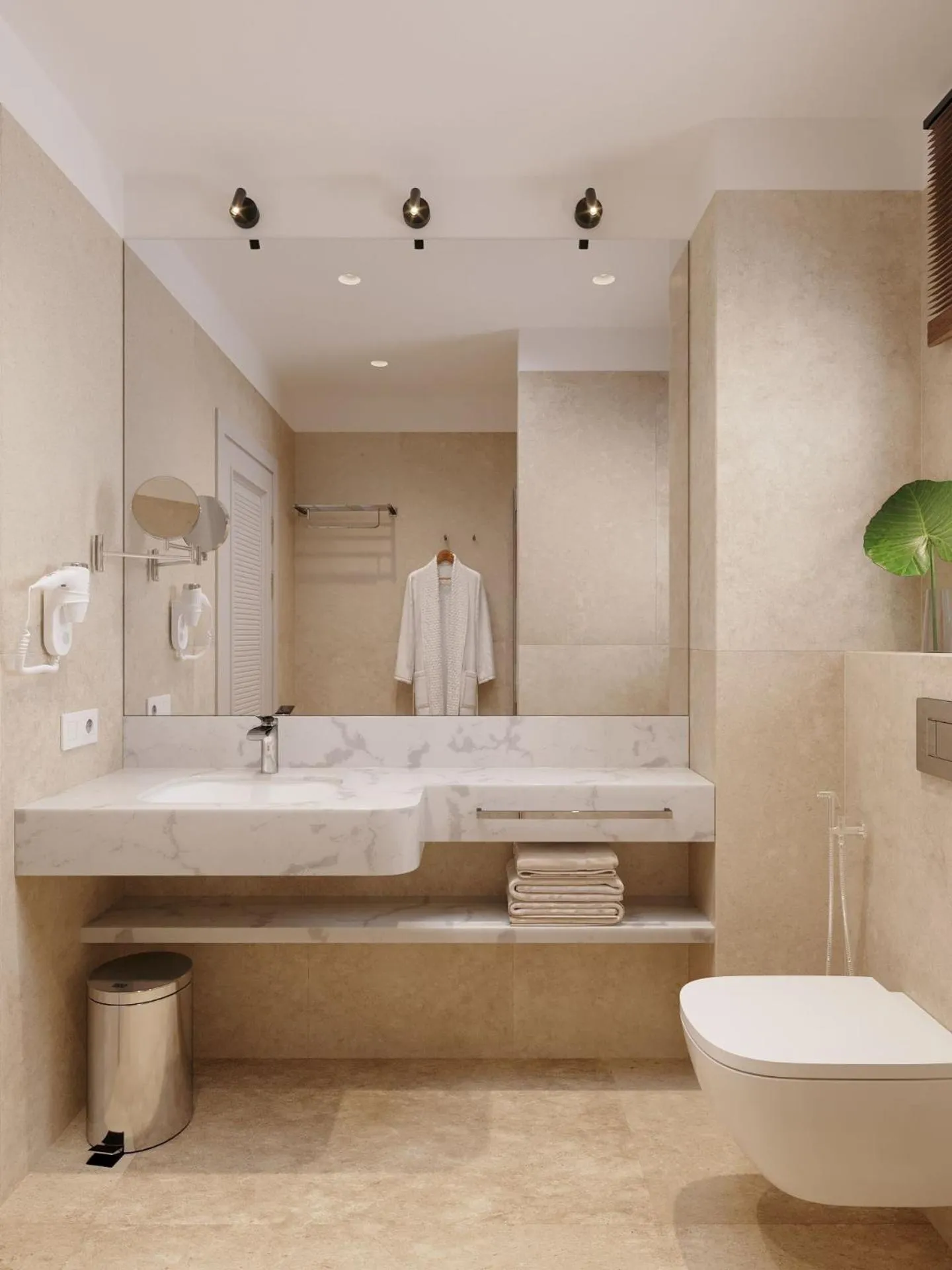 Shower in Almyros Beach