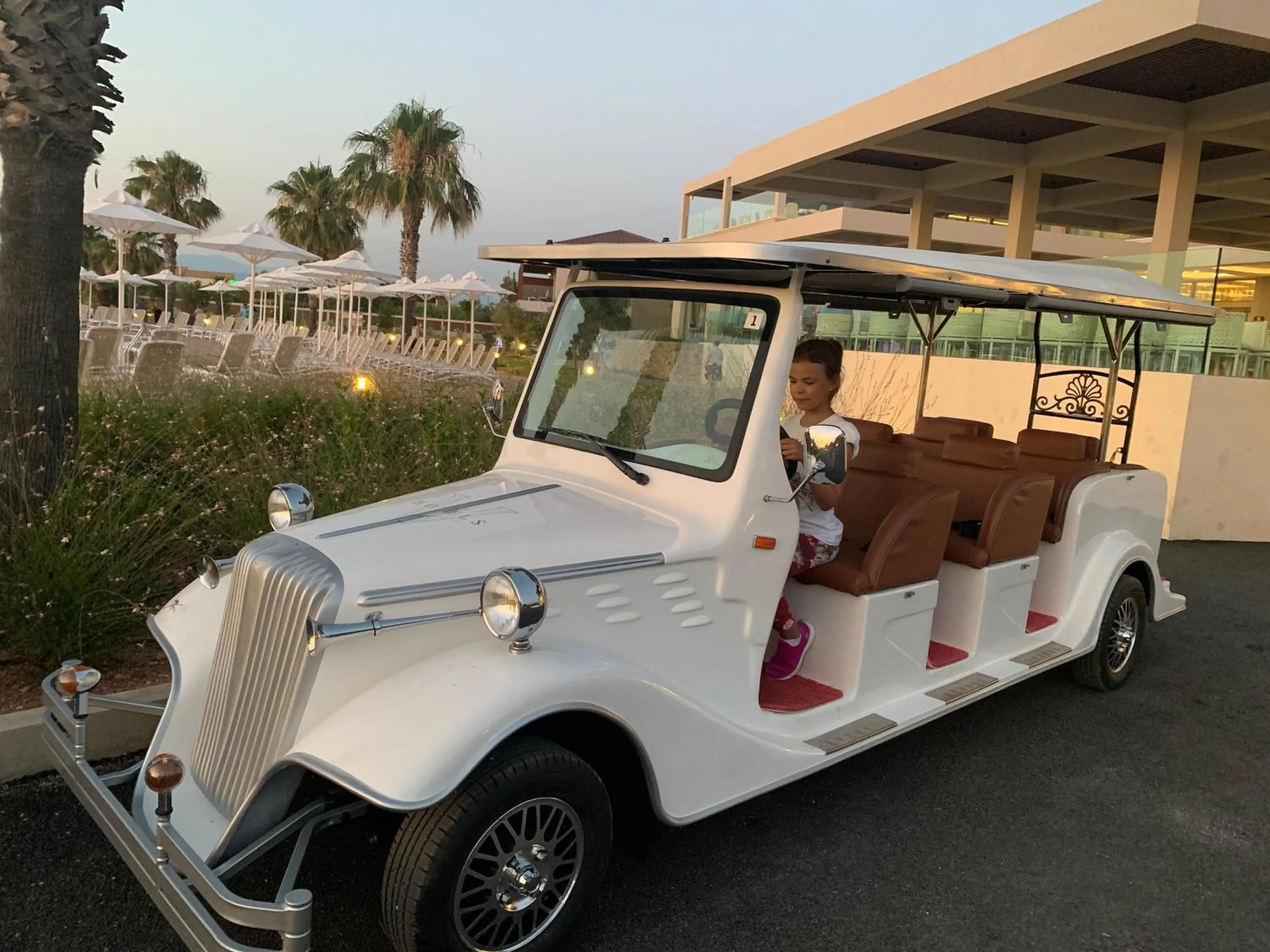 People in Almyros Beach