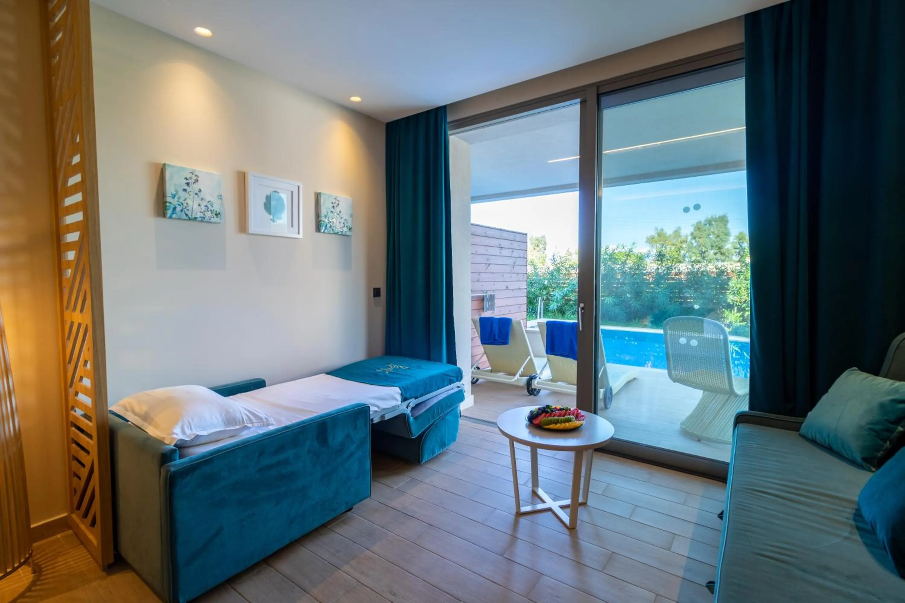 Swimming pool in Almyros Beach