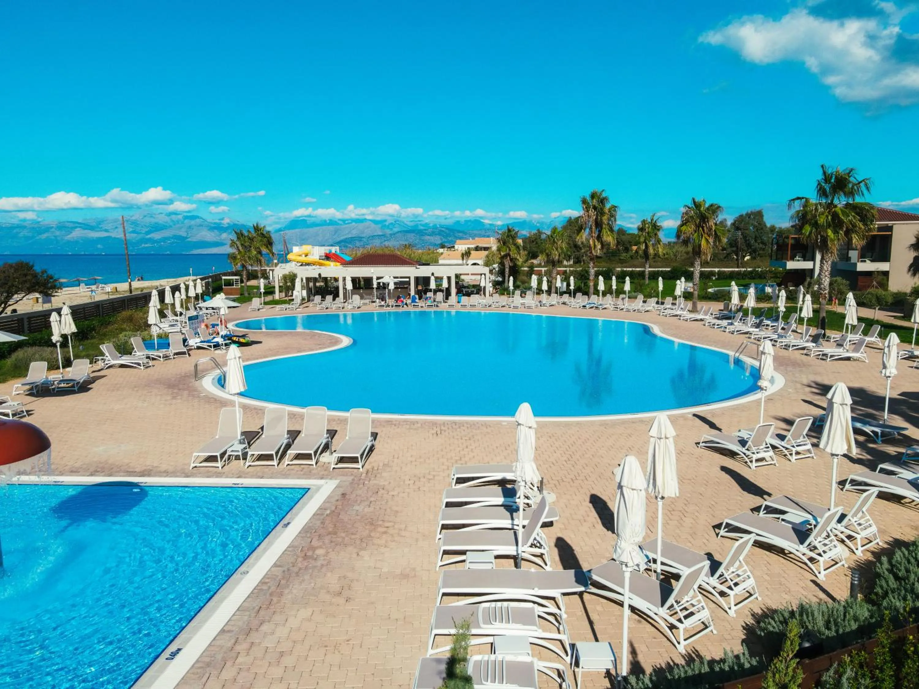 Swimming pool in Almyros Beach