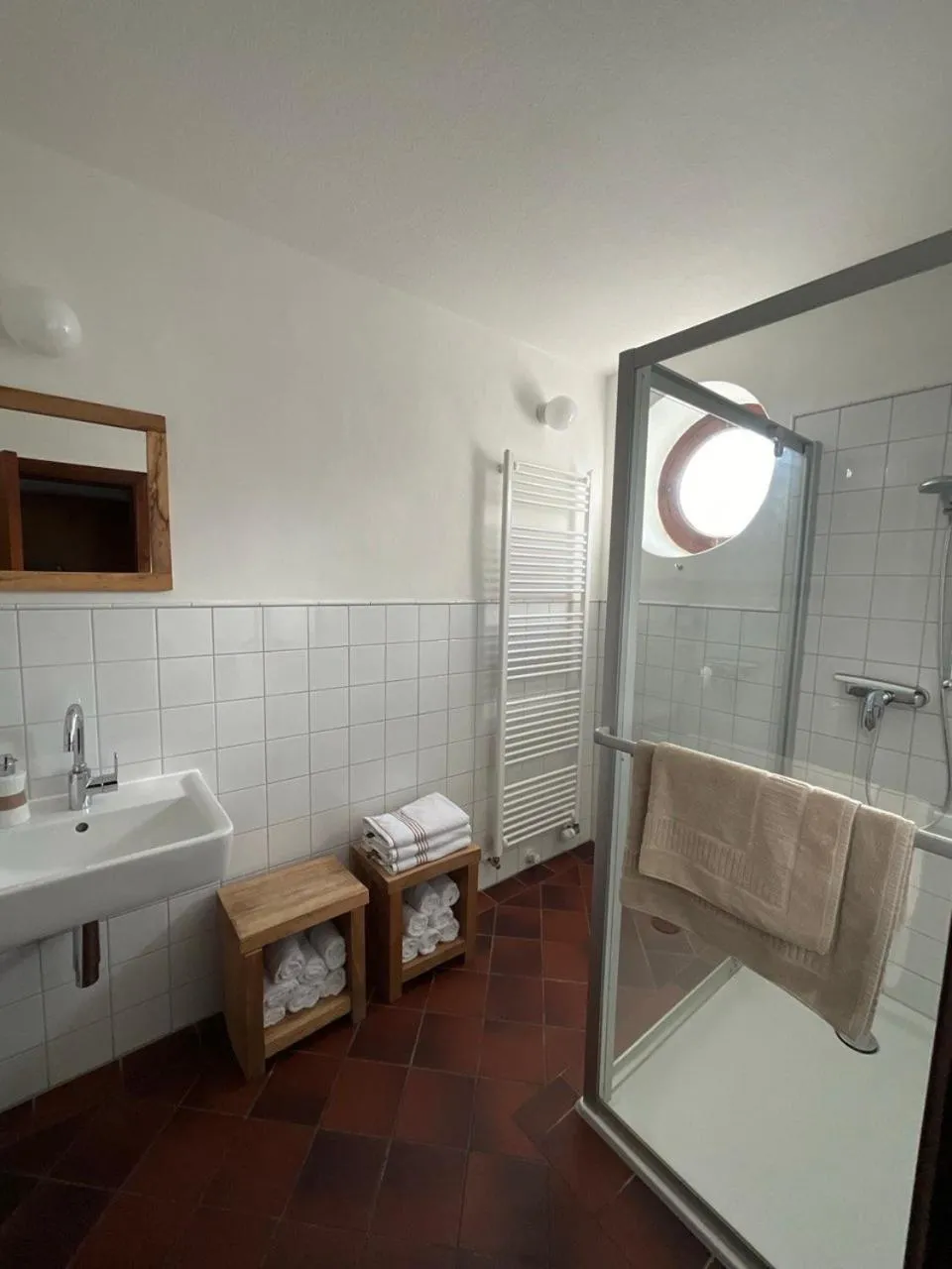 Shower in Gretes Hof