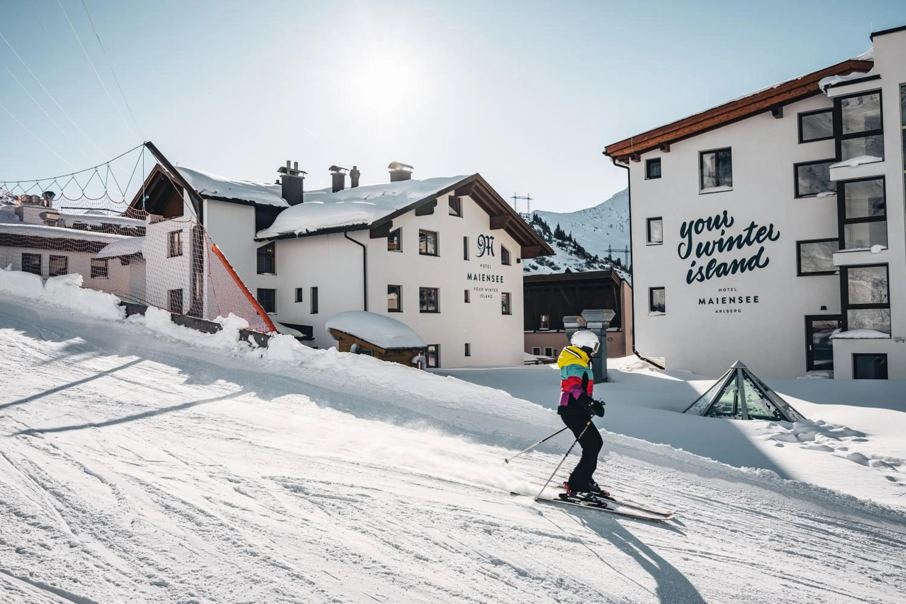 Property building in Hotel Maiensee