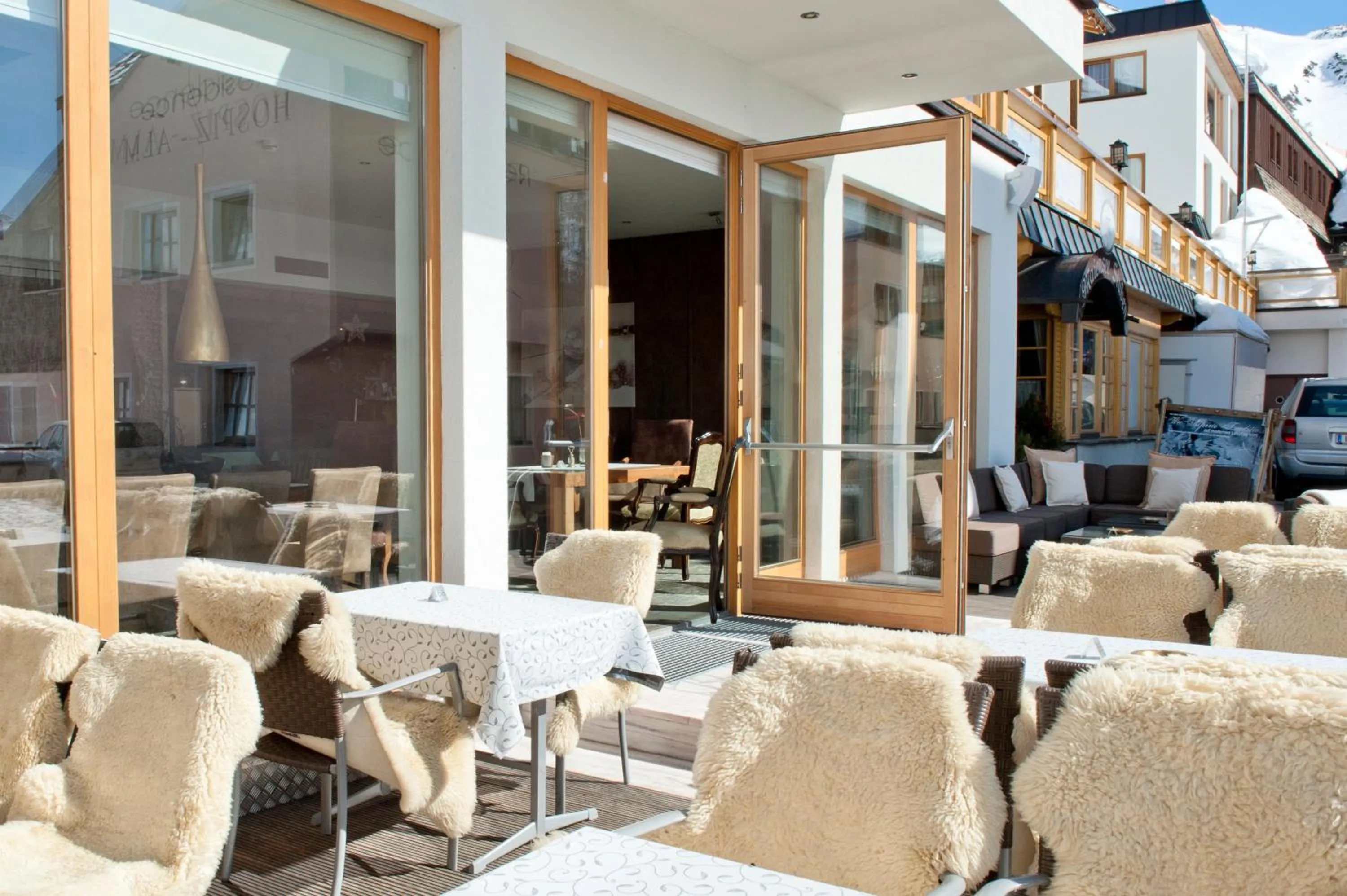 Balcony/Terrace in Hotel Maiensee