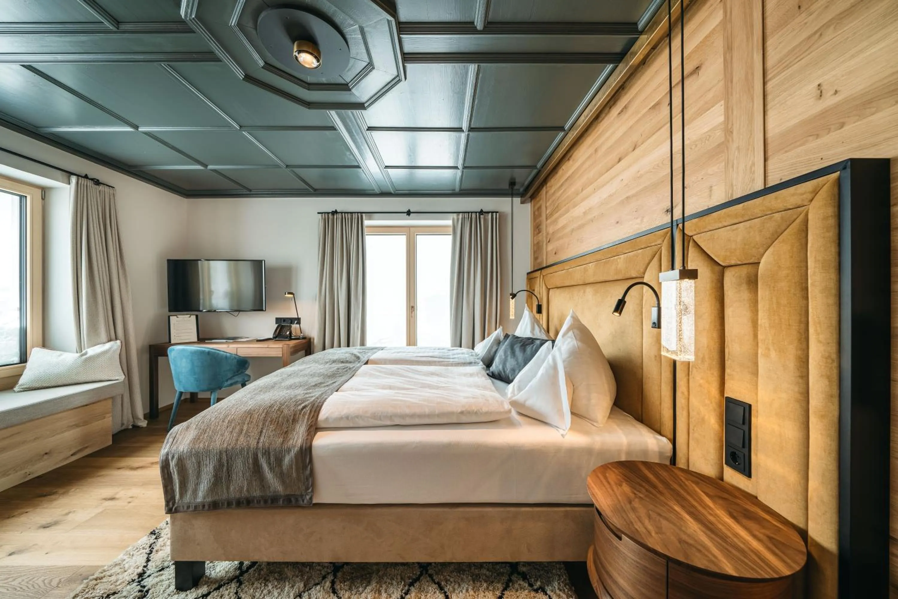 Bed in Hotel Maiensee