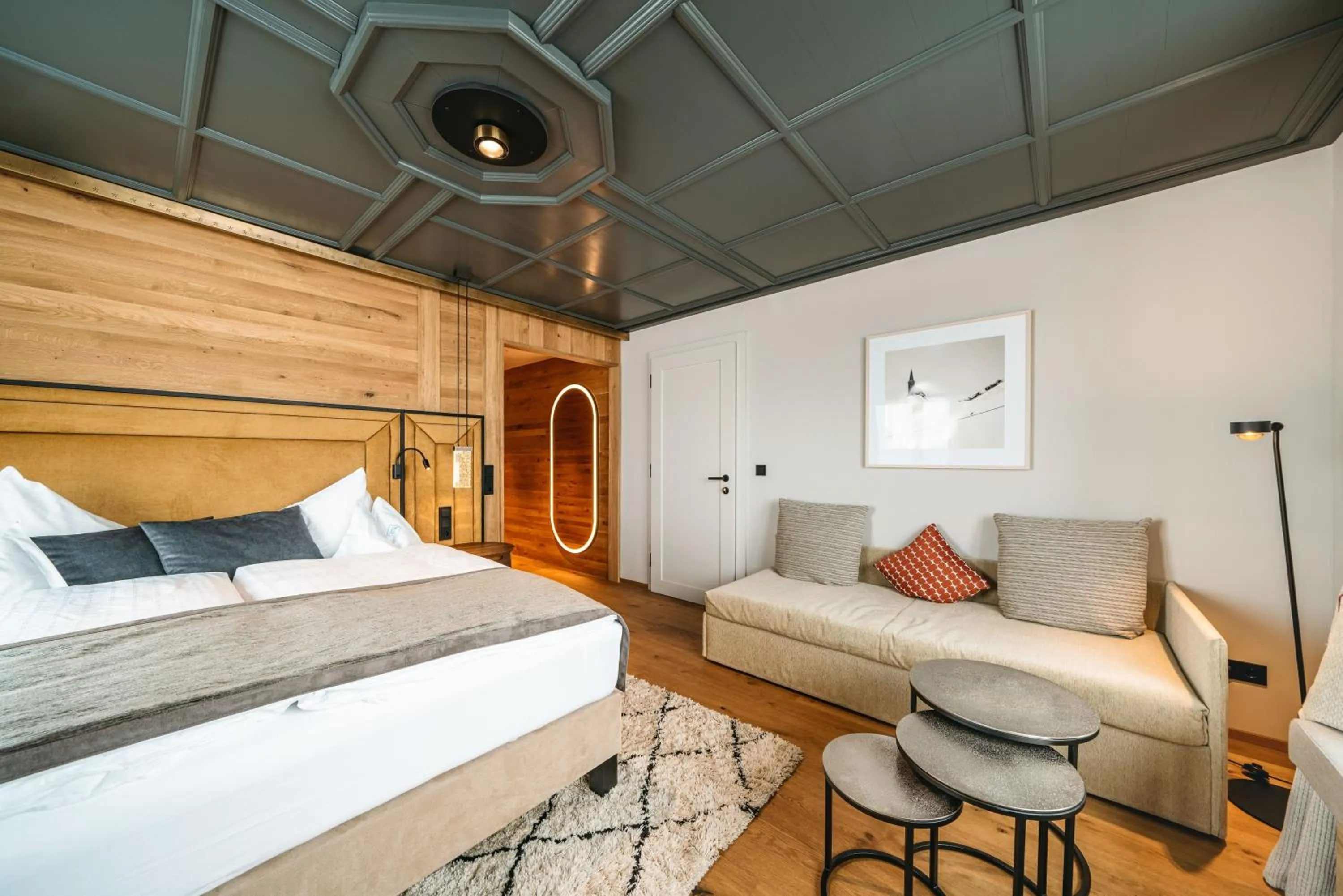 Bed in Hotel Maiensee