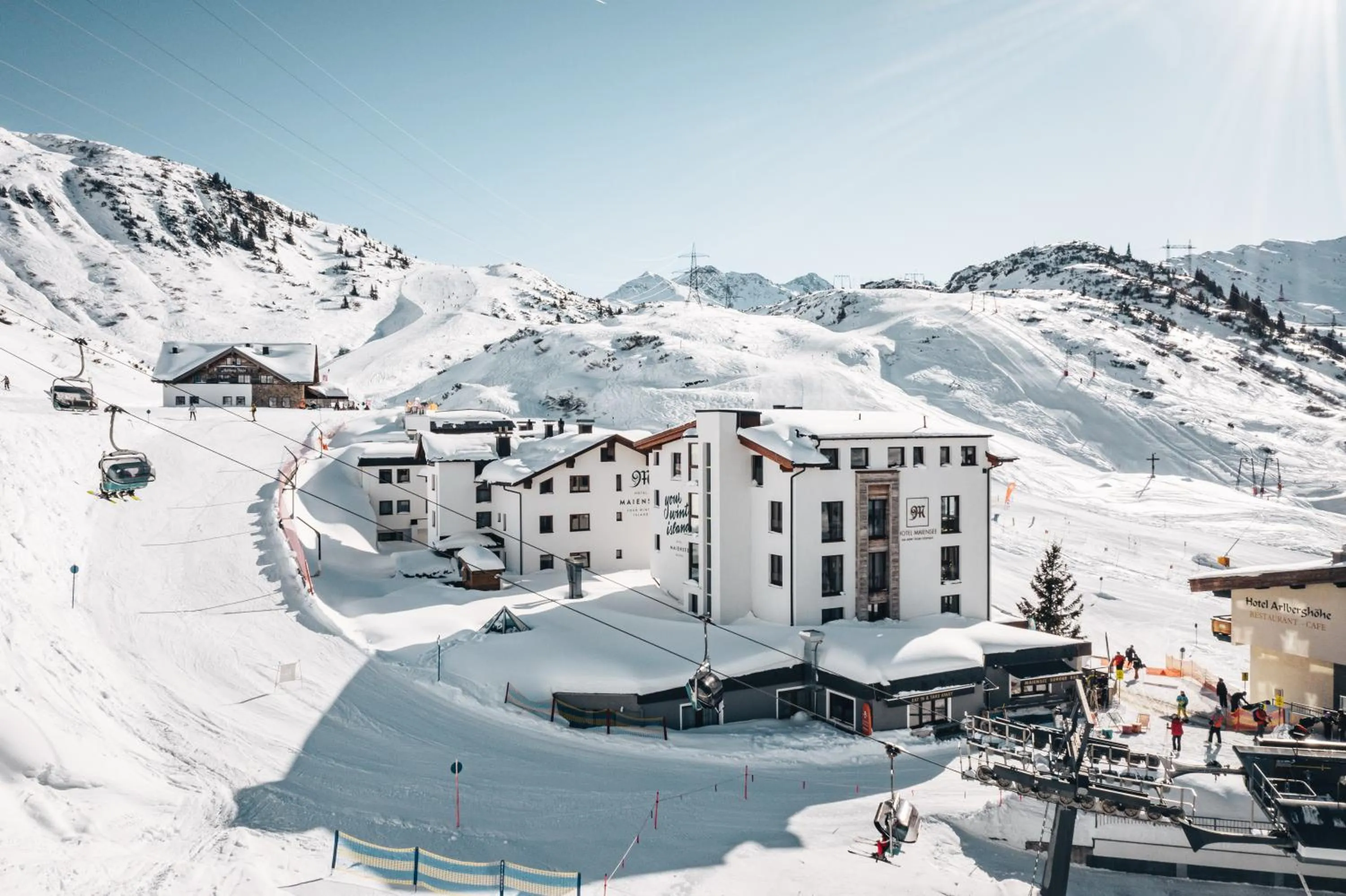 Property building in Hotel Maiensee